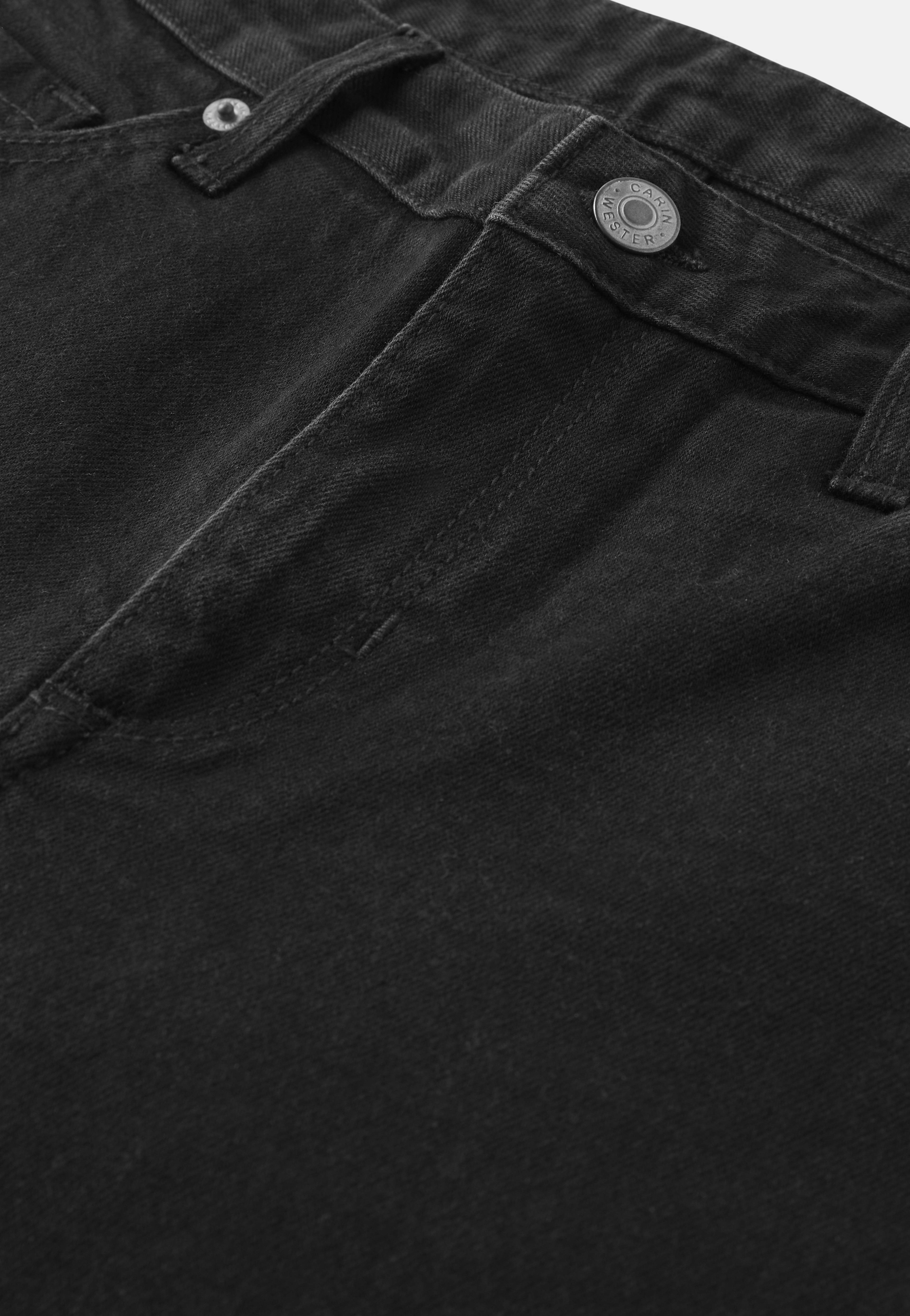 Croppade jeans med raka ben BROOKE