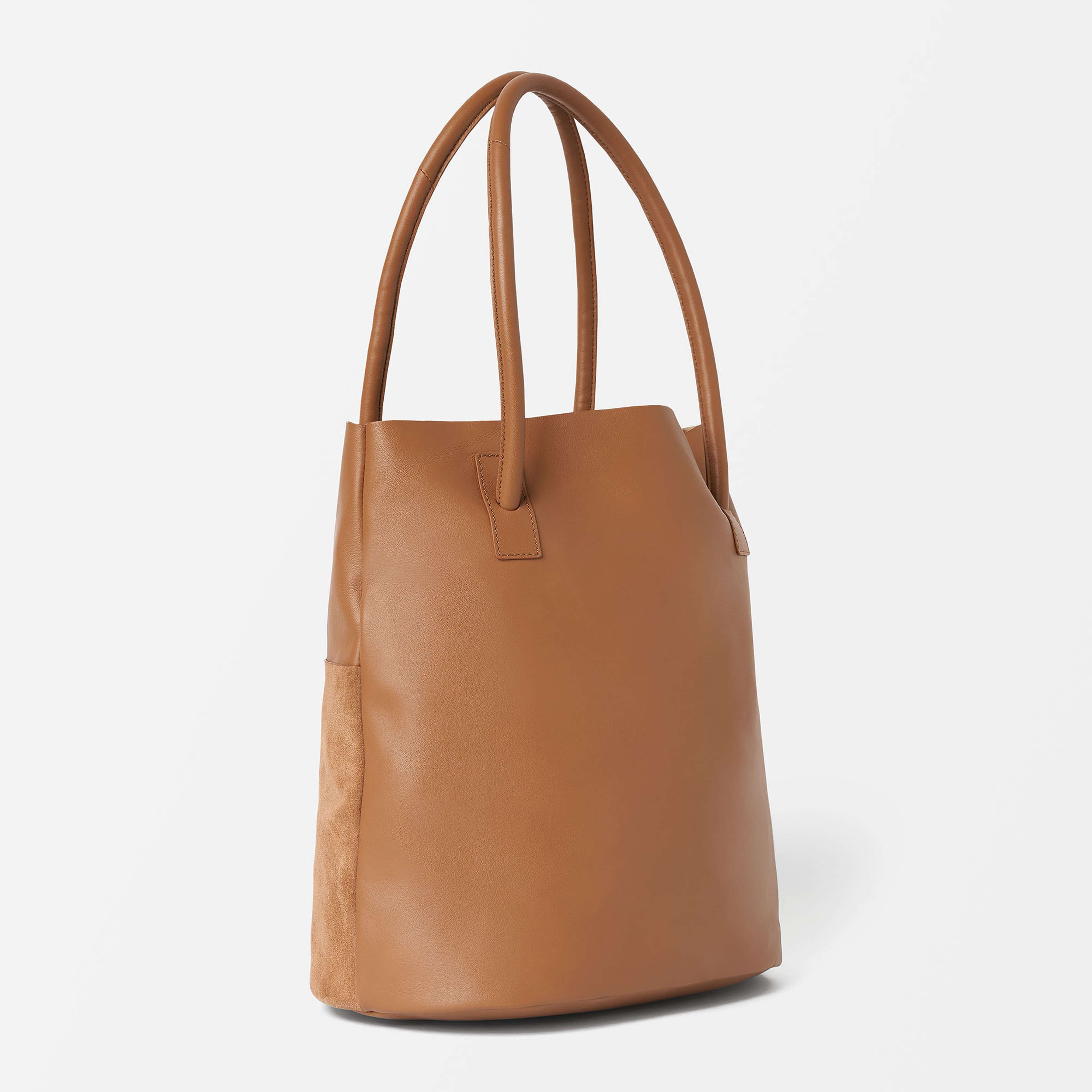 Bucket bag i skinn SPANY