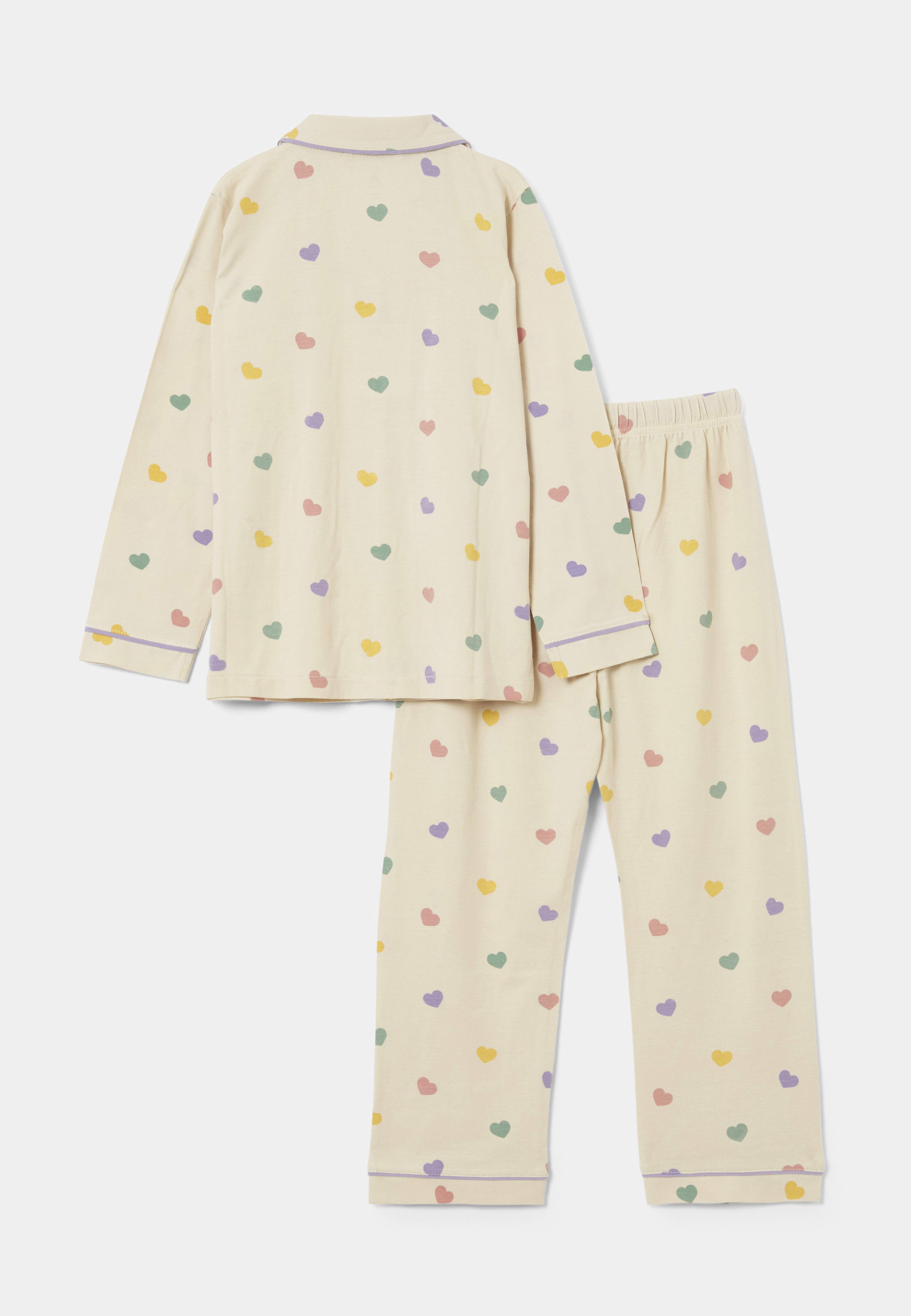 Mönstrad pyjamas POPPY