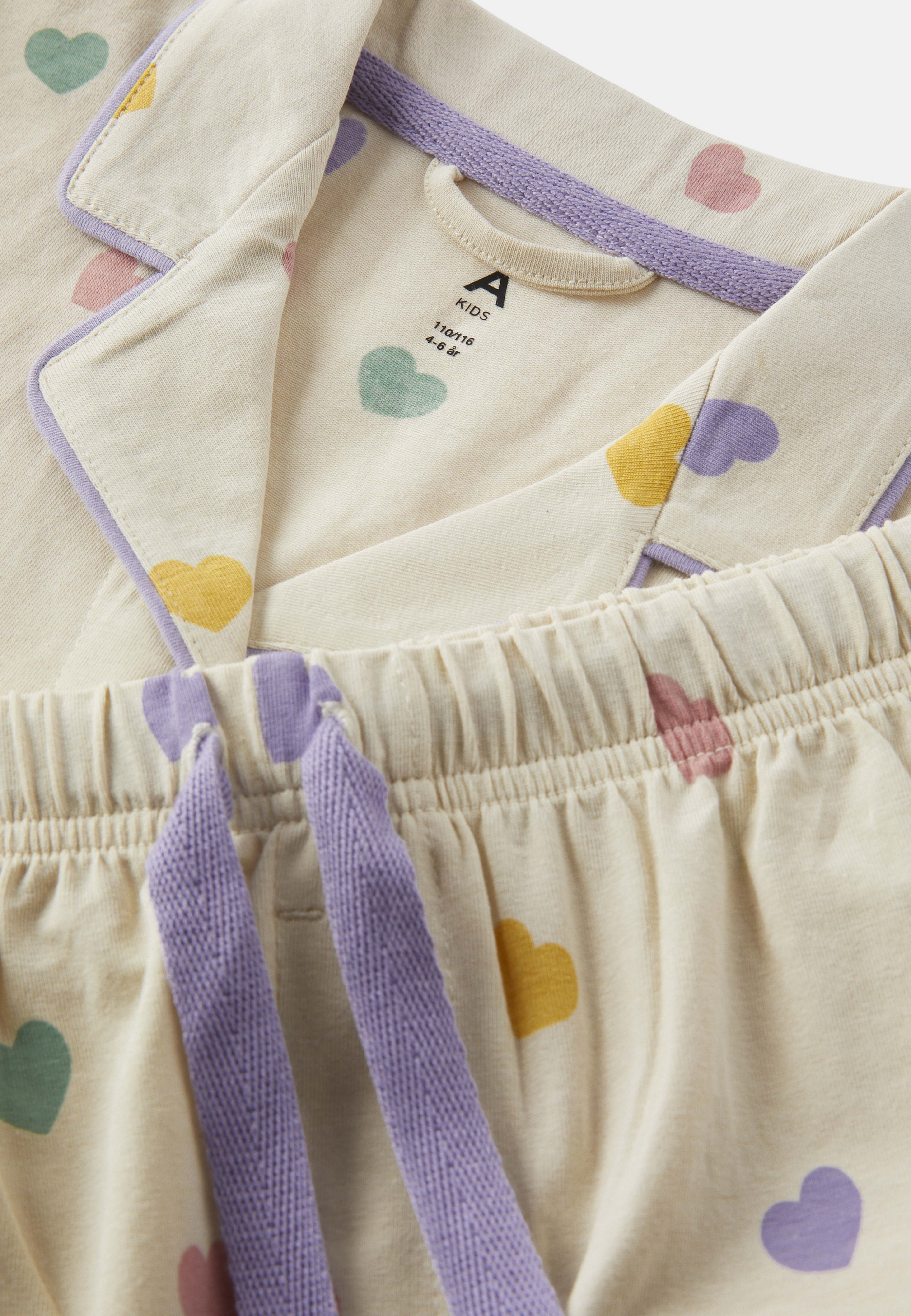 Mönstrad pyjamas POPPY