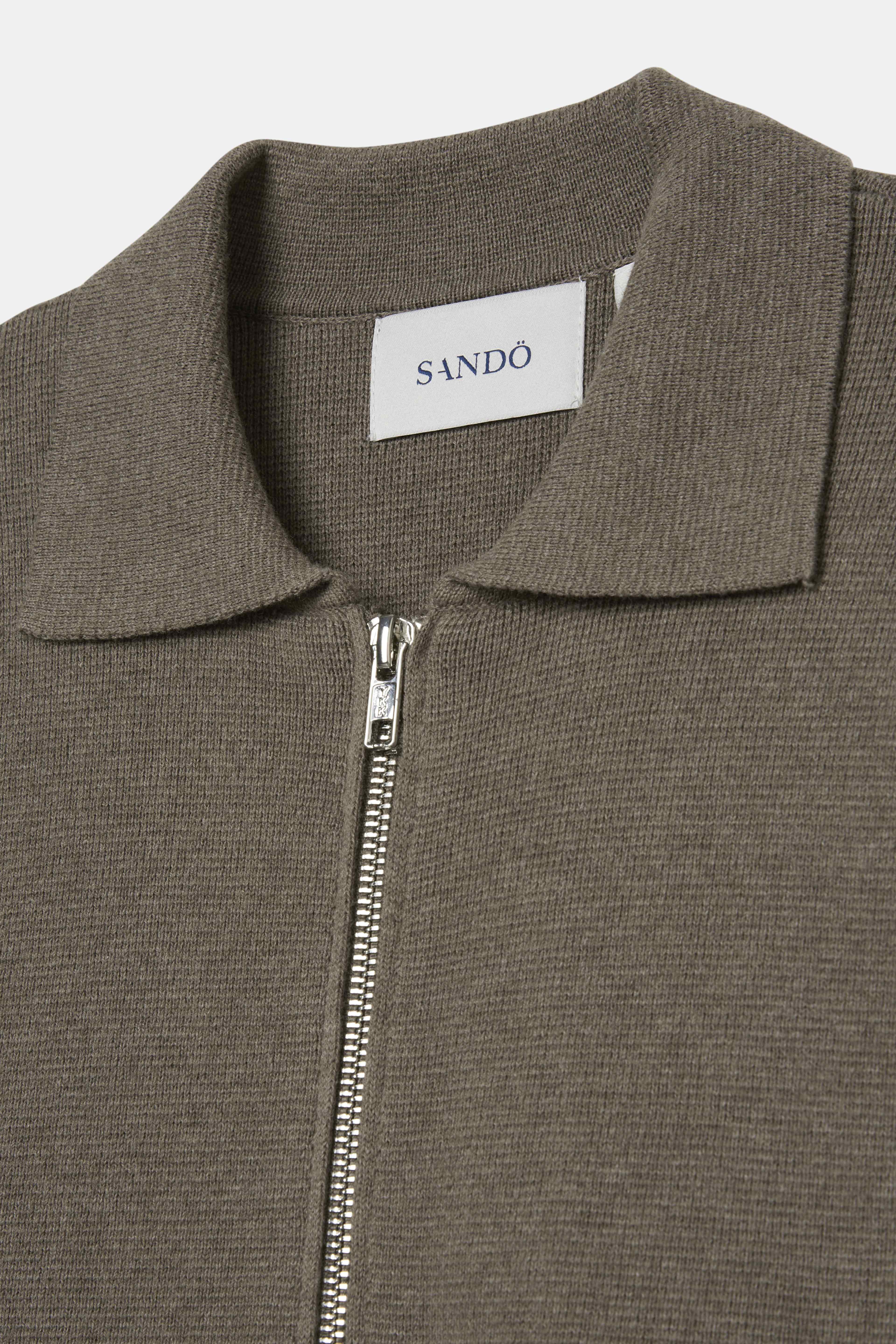 Cardigan med dubbelzip NICO