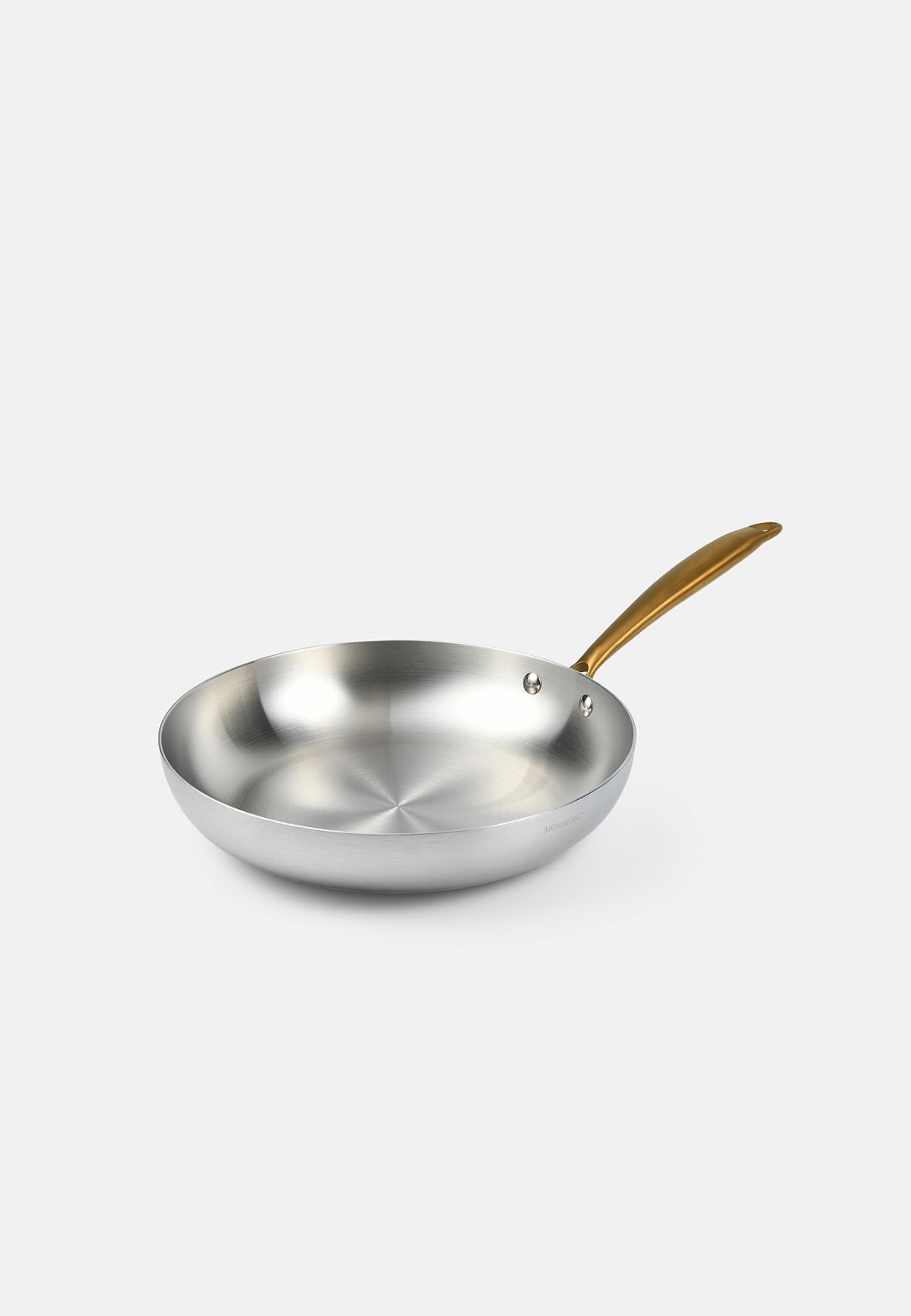 Stekpanna Morberg x Åhléns 28 cm, från Åhléns Home, i färgen Silver. Klicka för att öppna bilden i stort format
