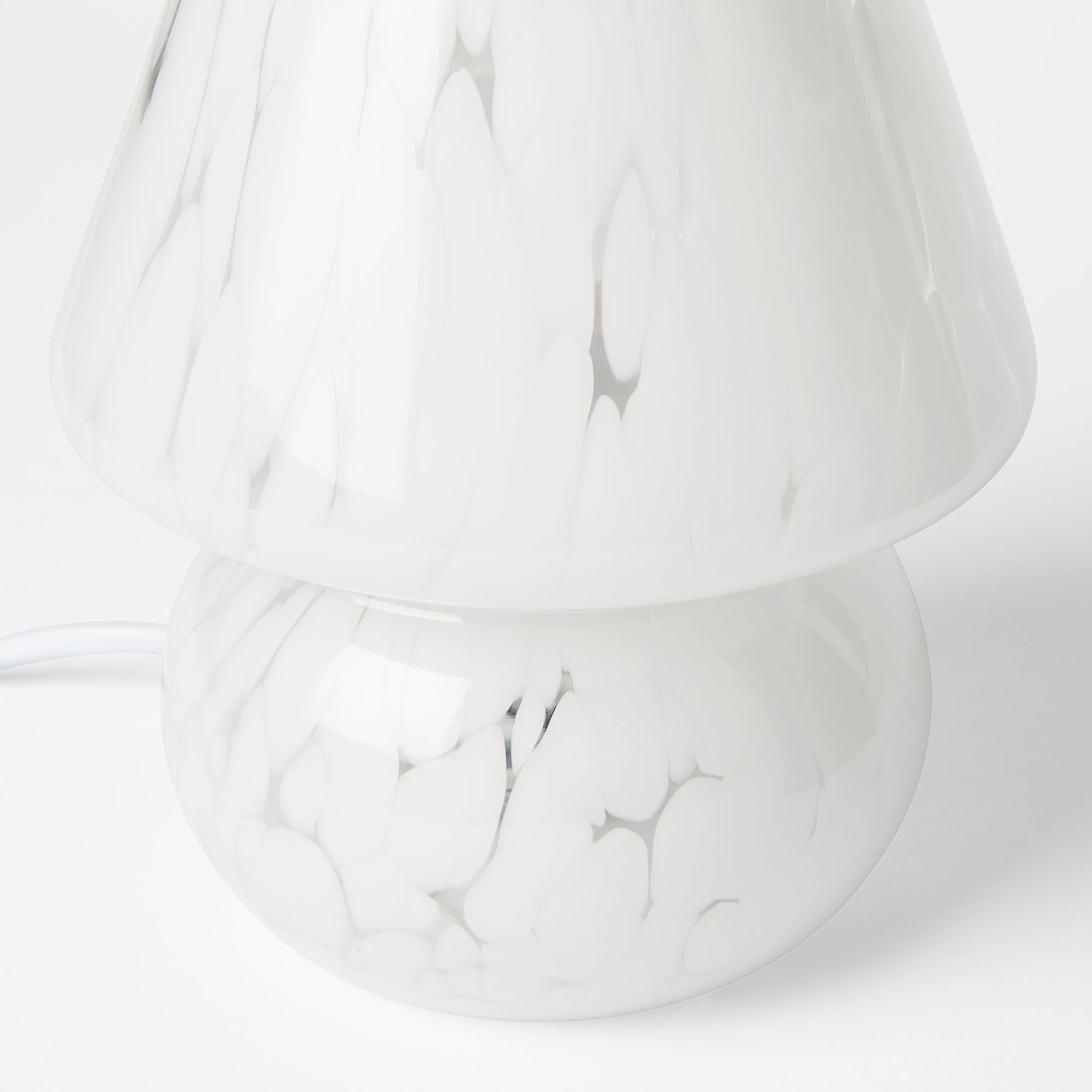 Bordslampa i glas MUSHROOM