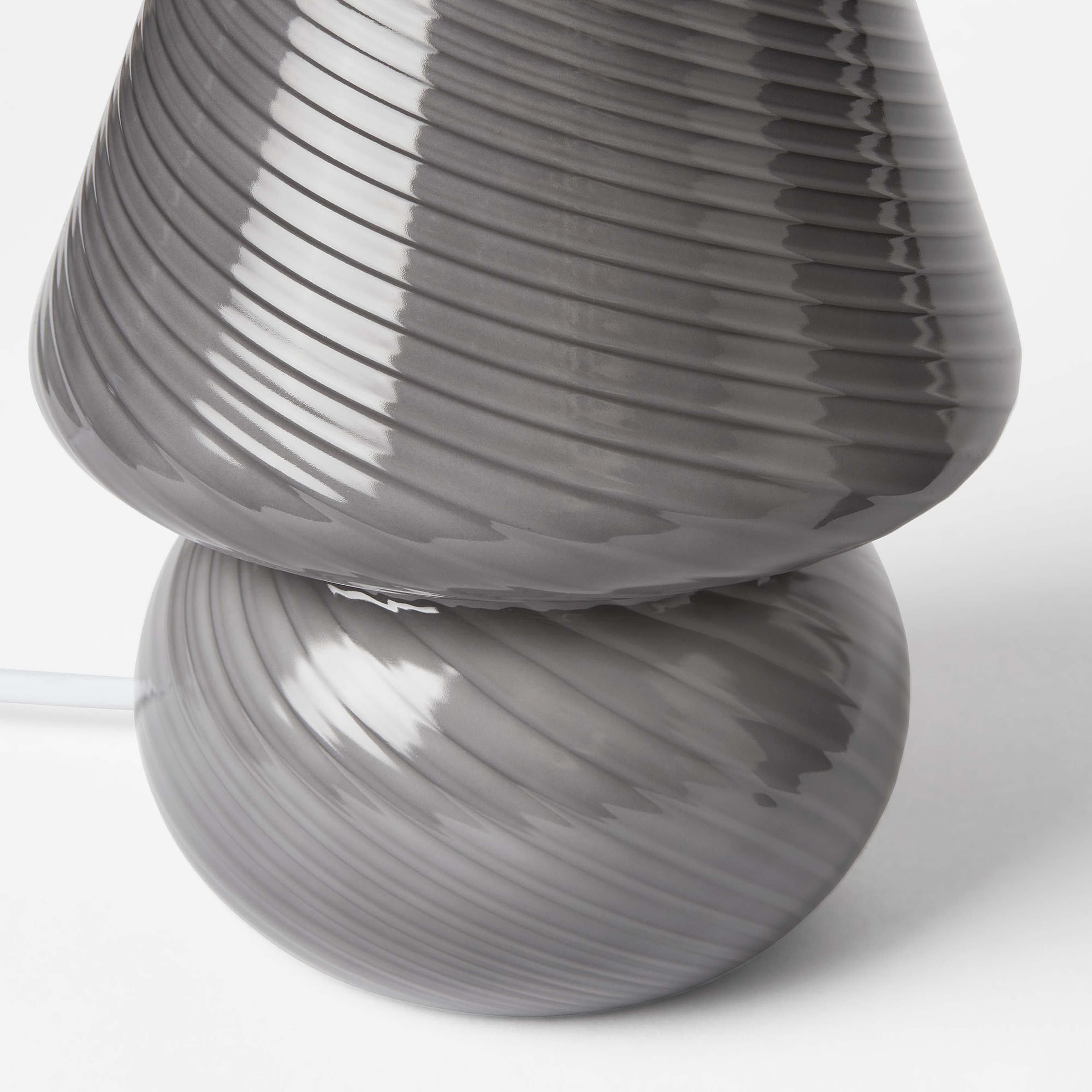 Bordslampa i glas MUSHROOM