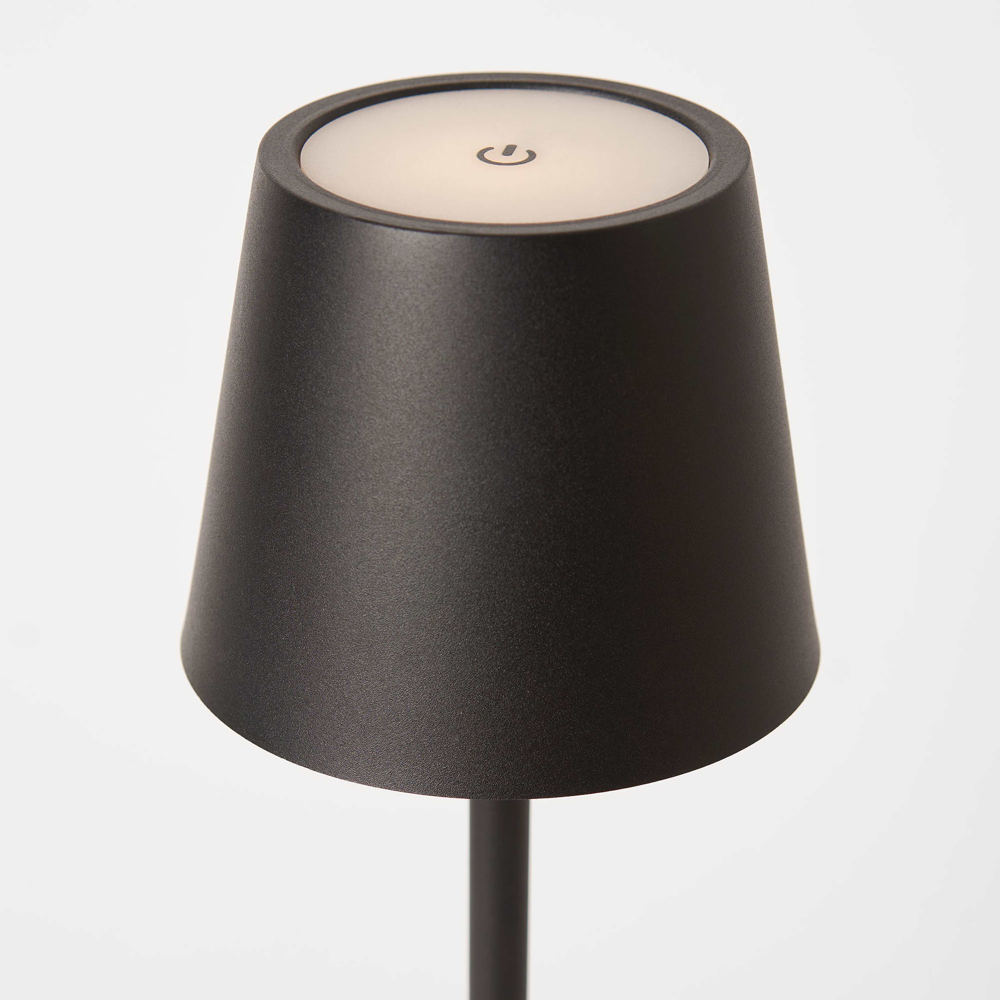 Uppladdningsbar dimbar bordslampa ELSA 38 cm