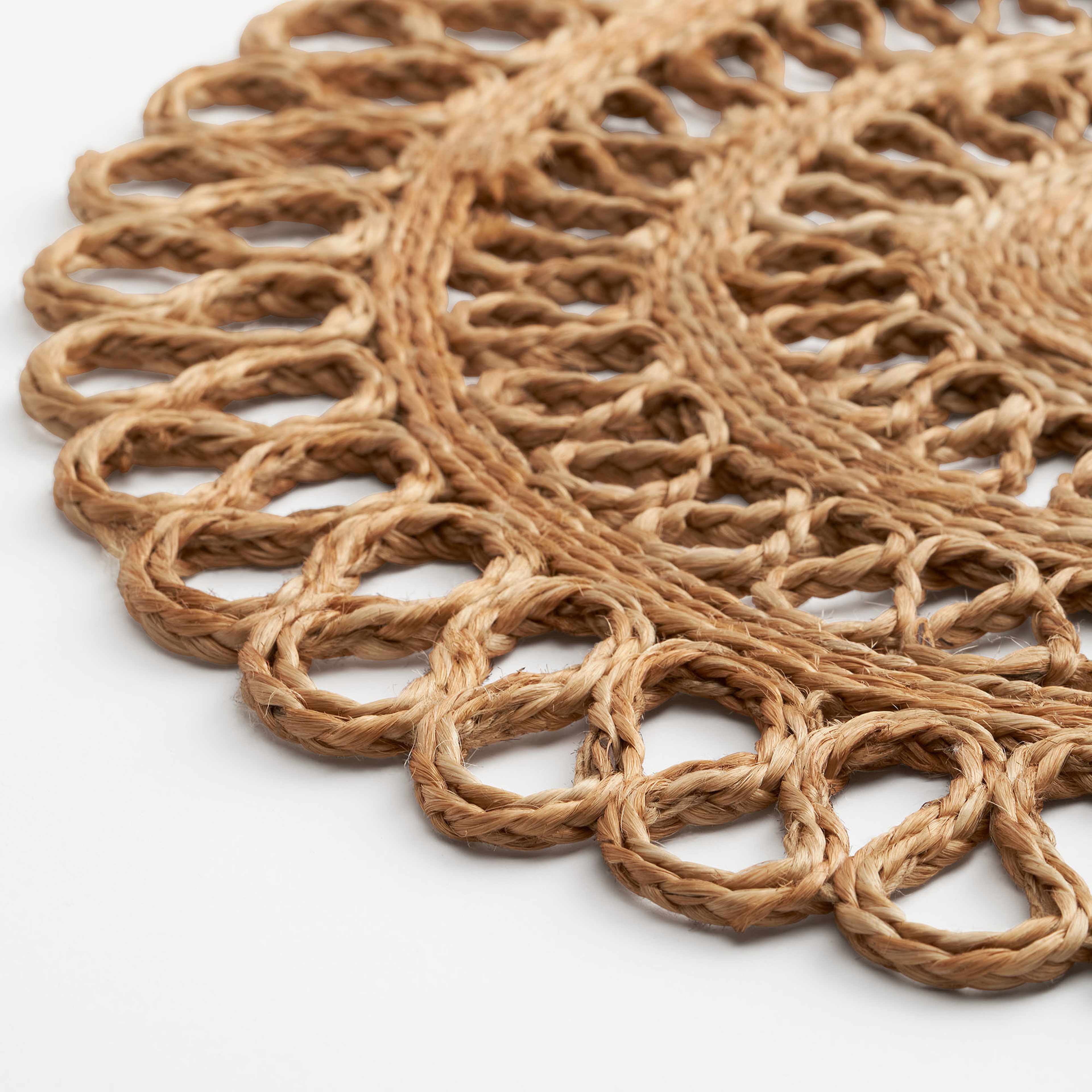 Bordstablett i jute FLEUR
