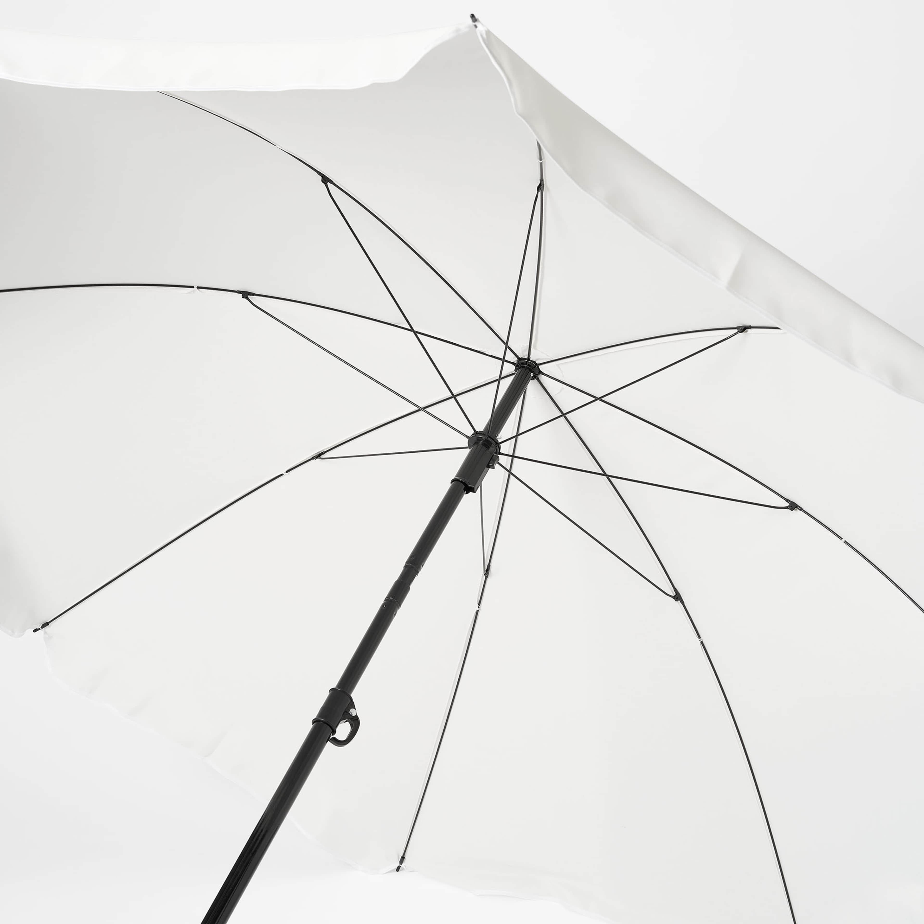 Fällbart parasoll 2 m Offwhite från Åhléns Home | Åhléns