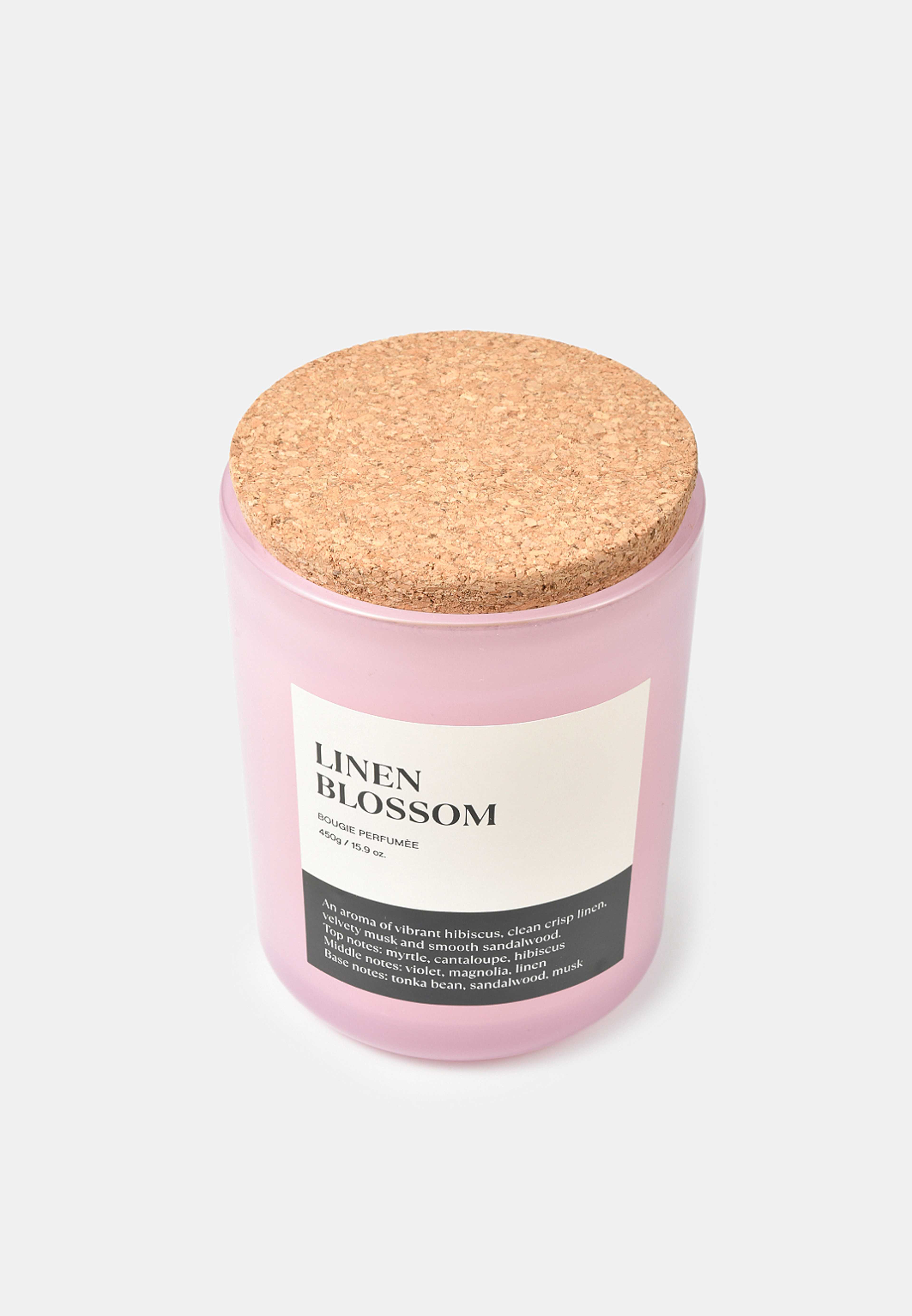 Doftljus med lock, från Åhléns Home, i färgen Lt Pink. Klicka för att öppna bilden i stort format