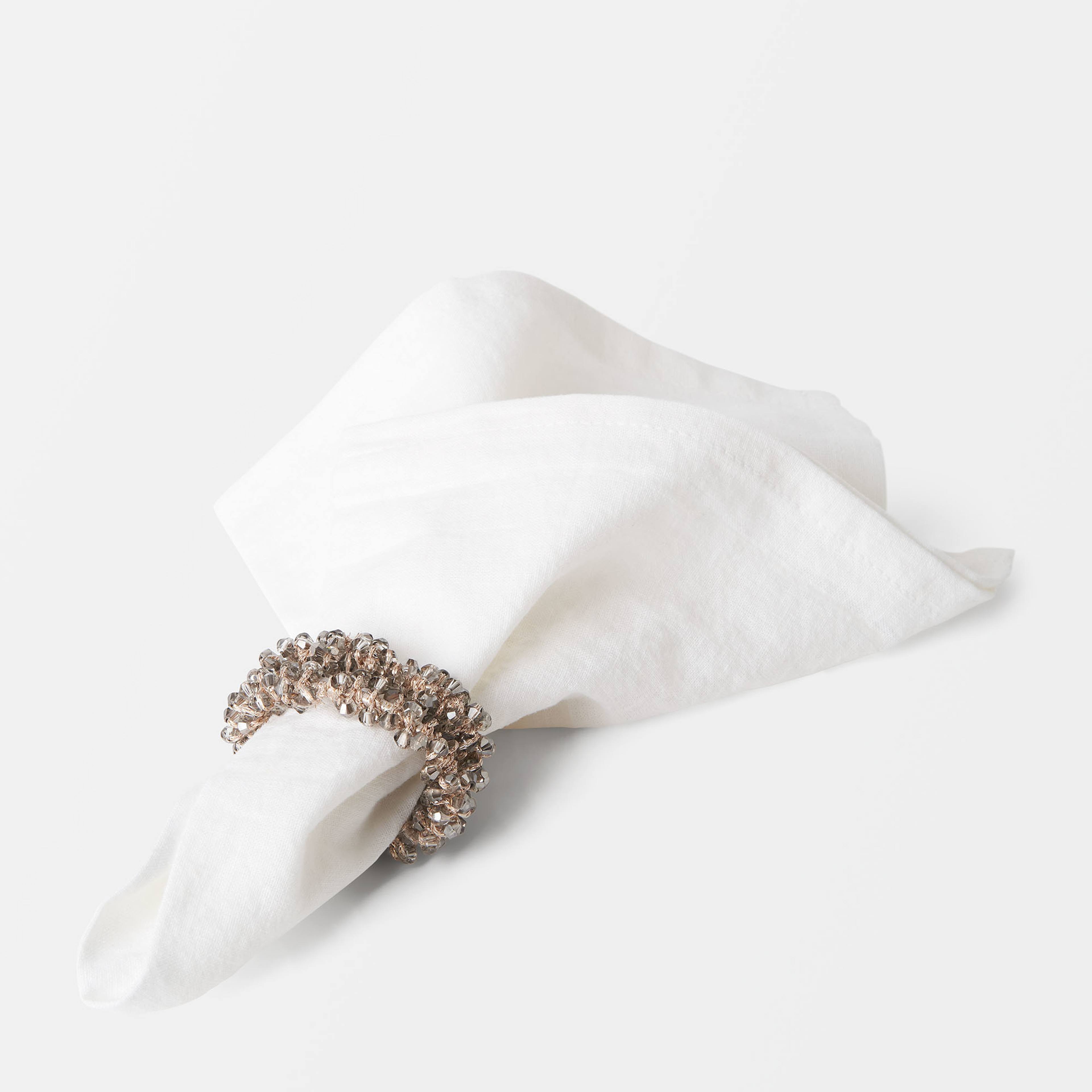Servettring i kristall BLING, 2-pack