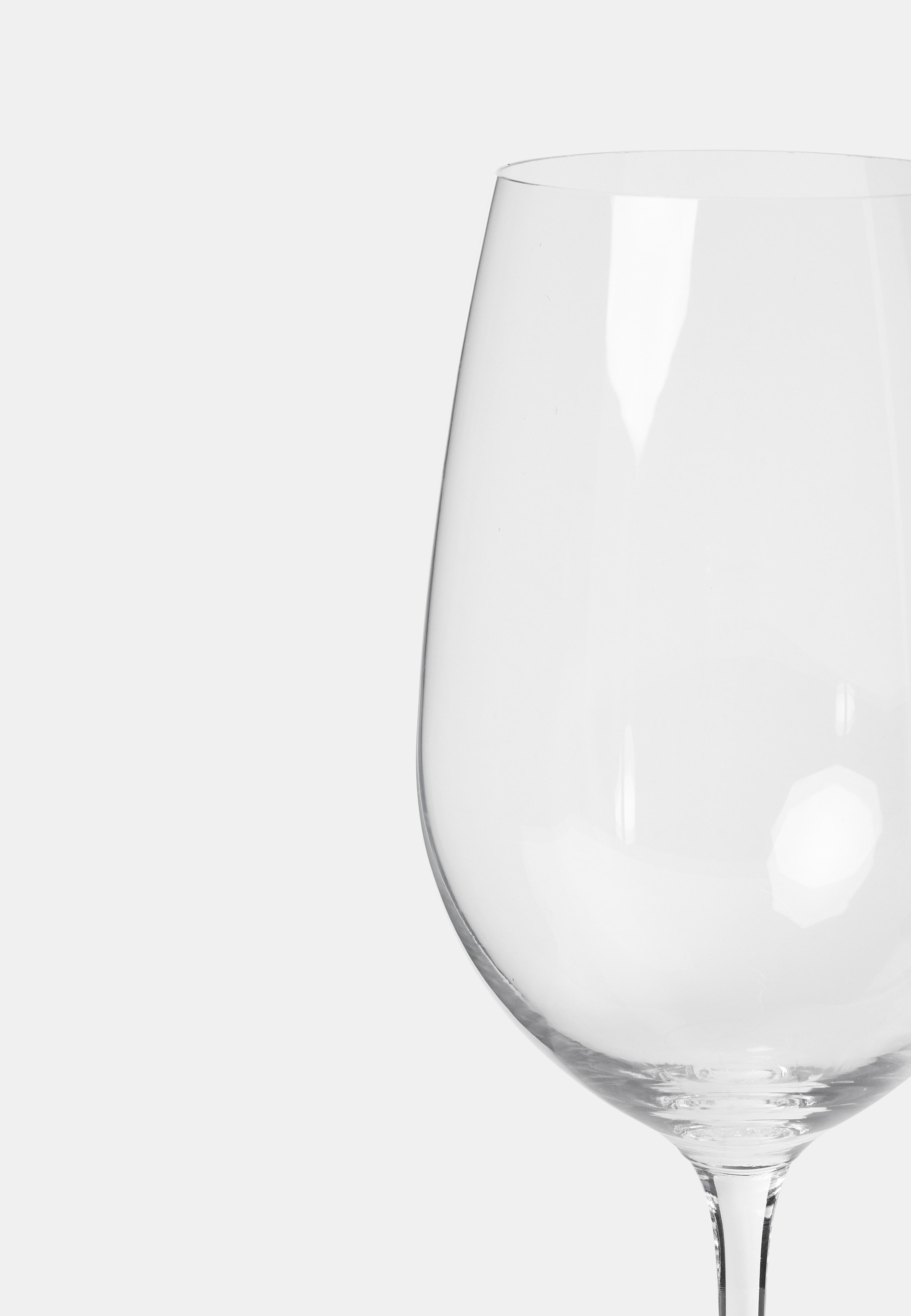 Rödvinsglas kristall Bordeaux BELLE 75 cl, 2-pack