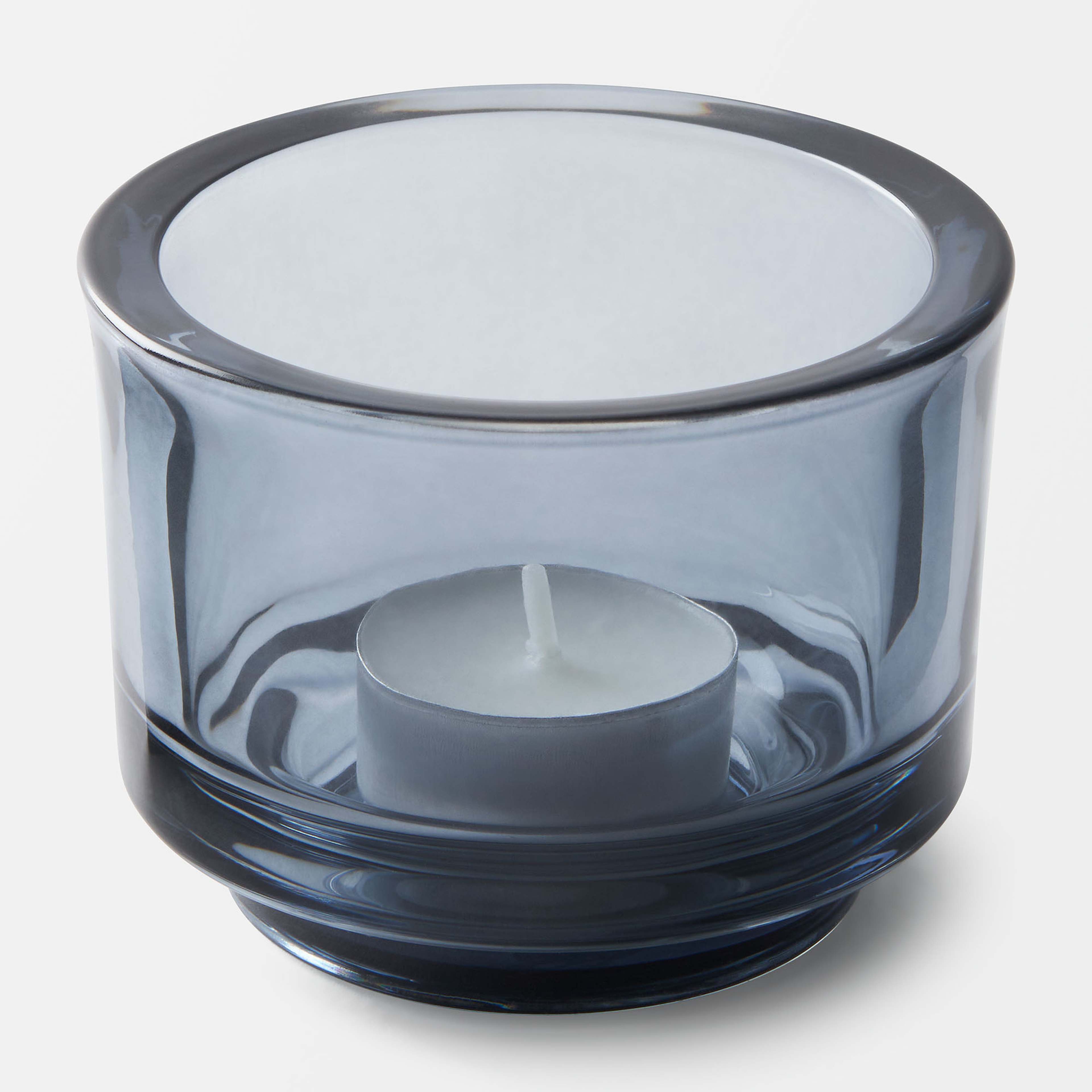 Ljuslykta i glas MIKKO 7 cm