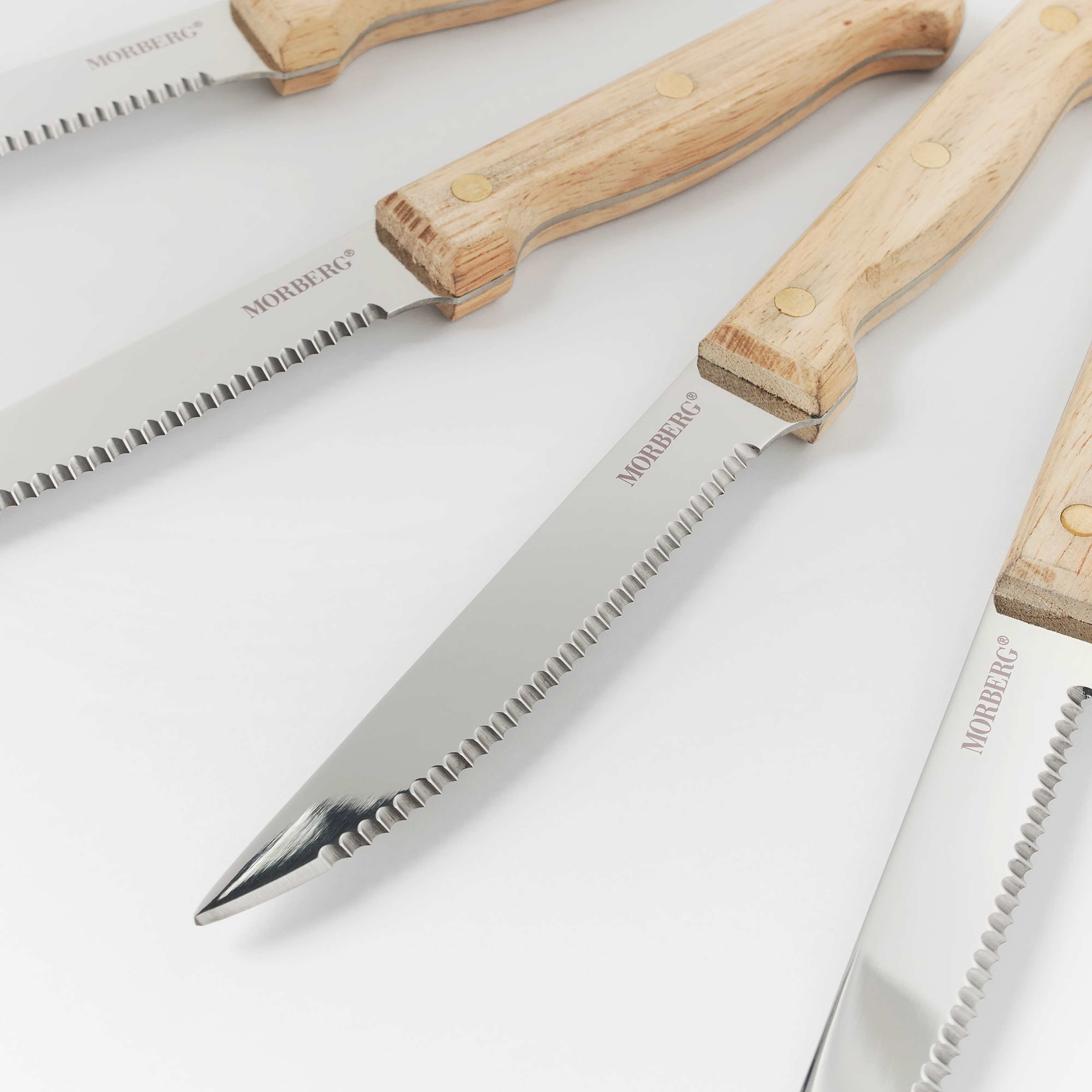 Grillknivar Morberg x Åhléns, 4-pack