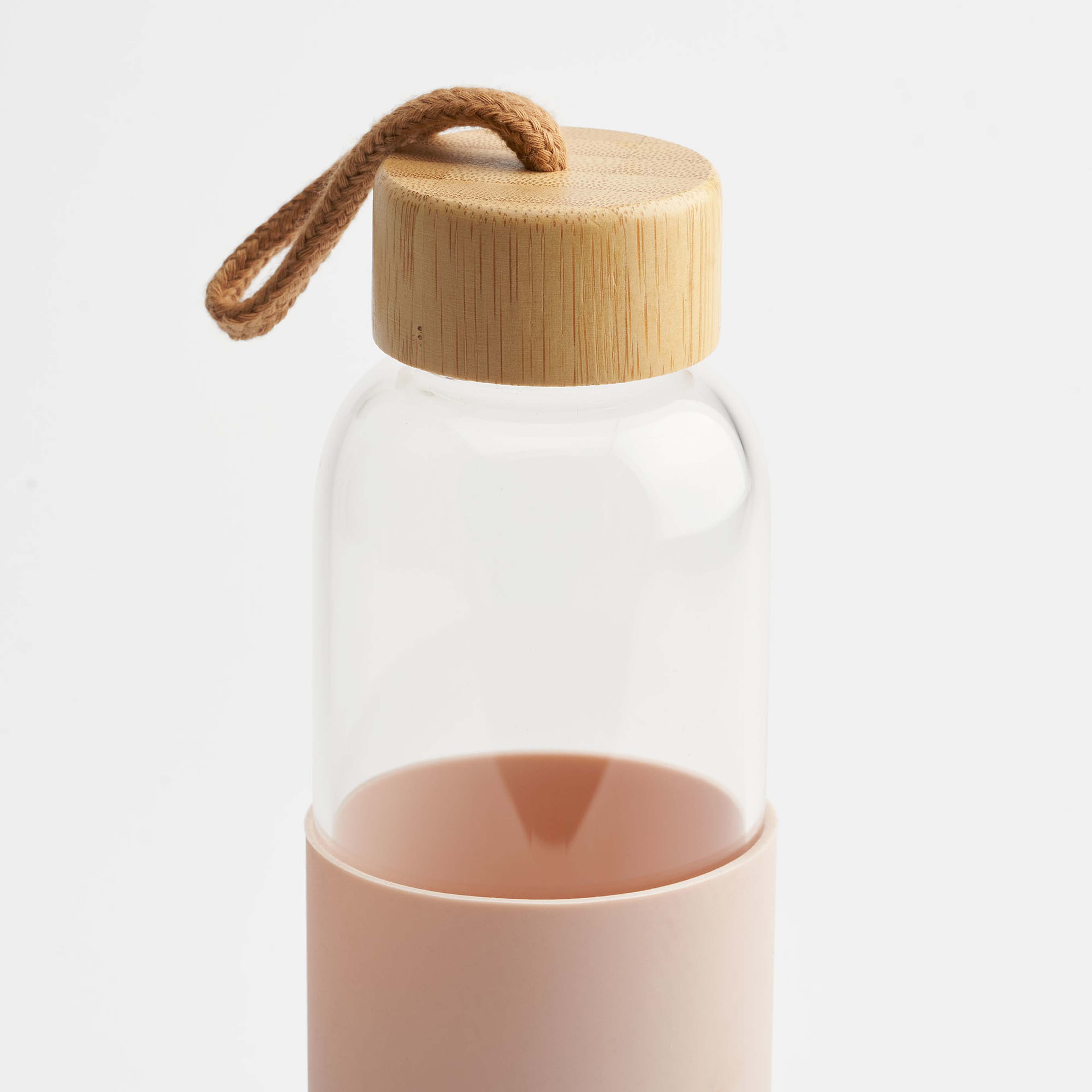 Glasflaska med lock MOA 600 ml