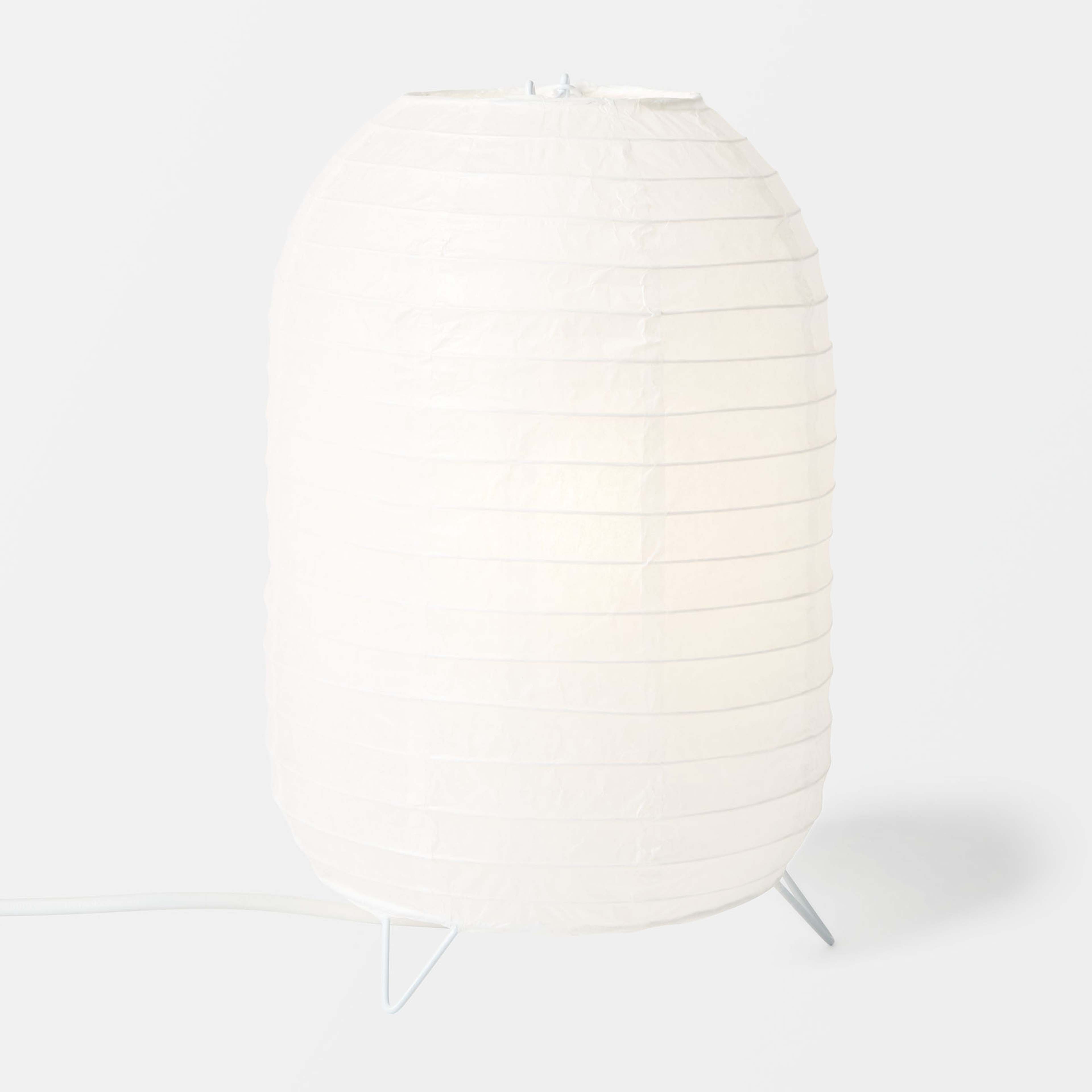 Bordslampa i rispapper IGGY 18x27 cm