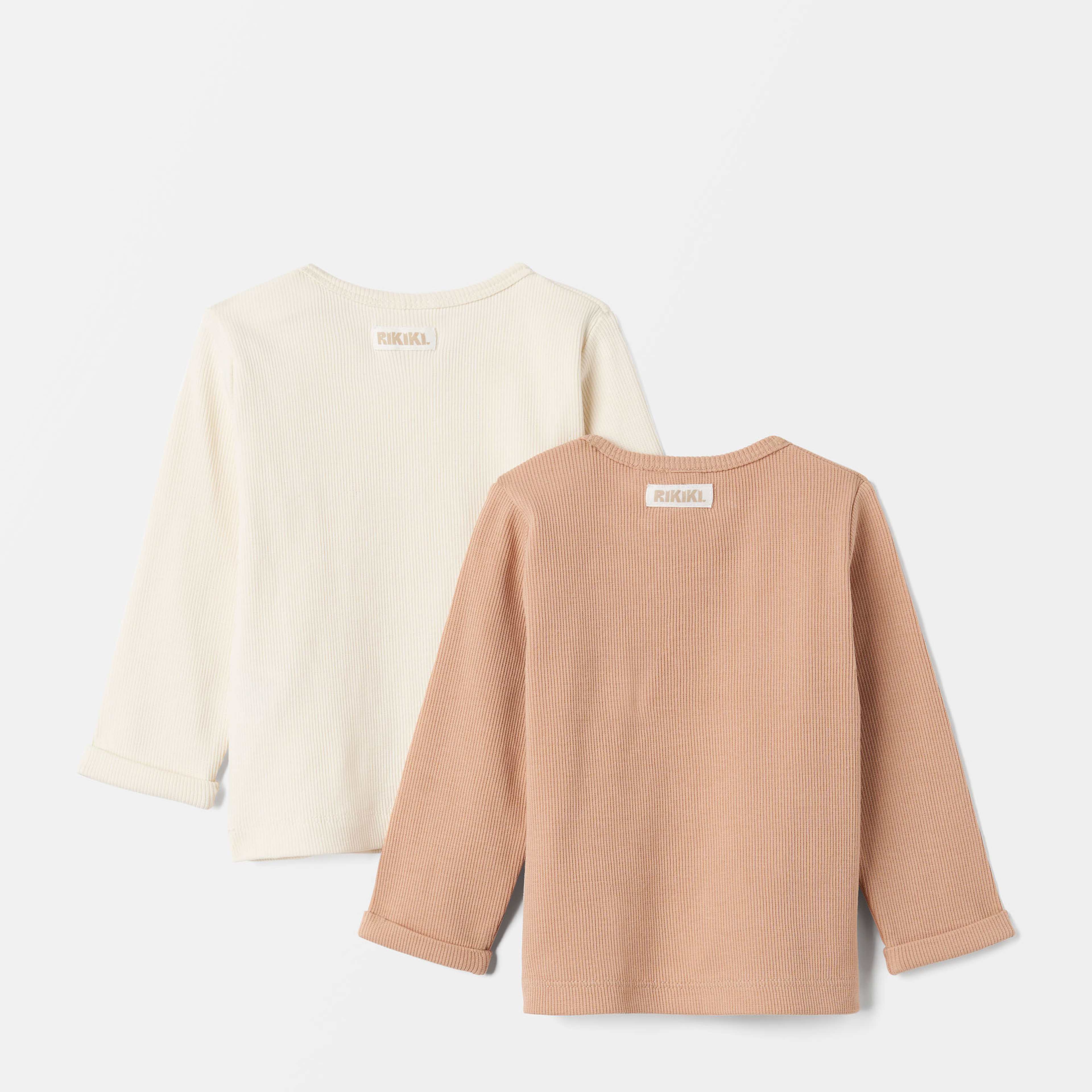 Ribbad tröja DEDE, 2-pack