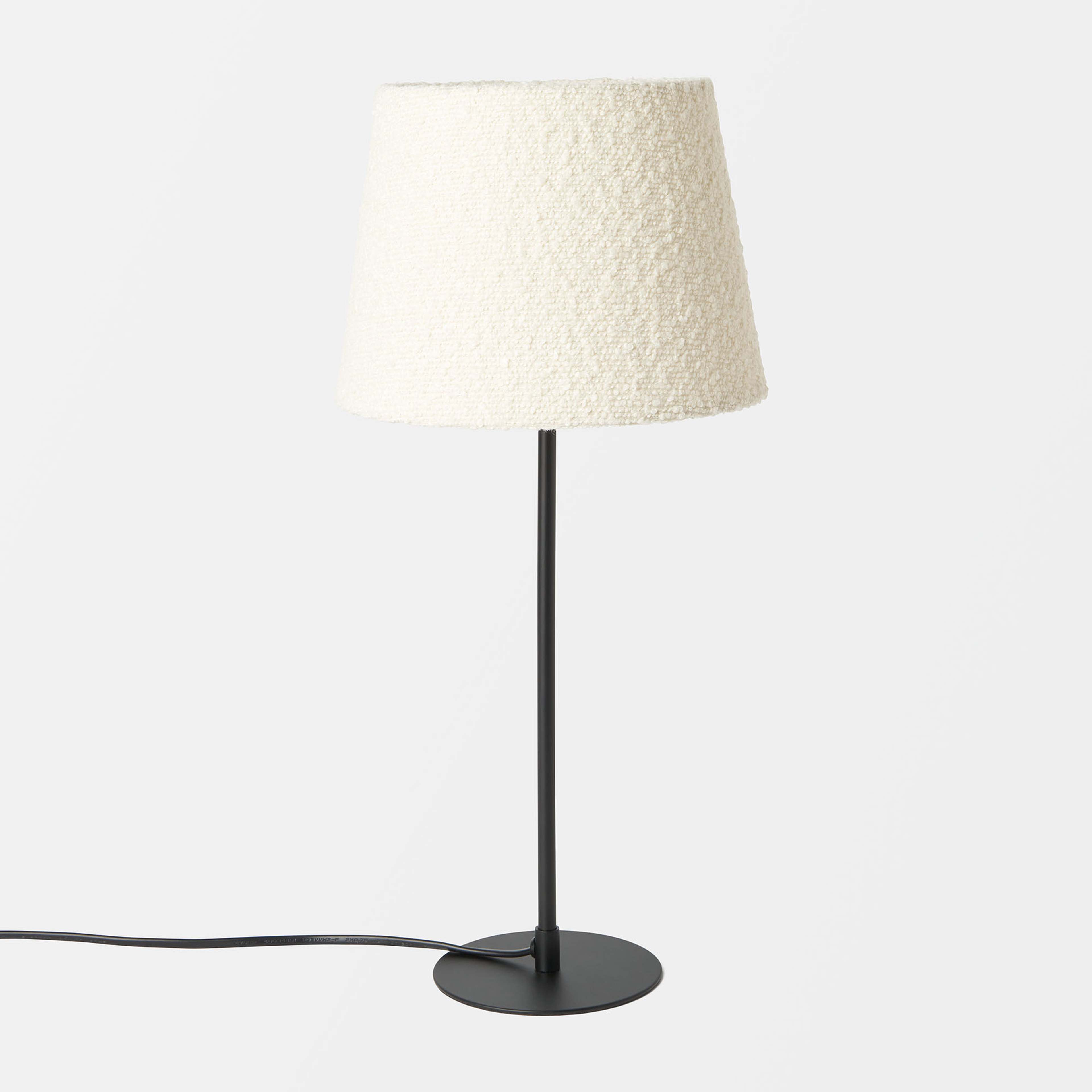 Lampskärm i bouclé 22 cm