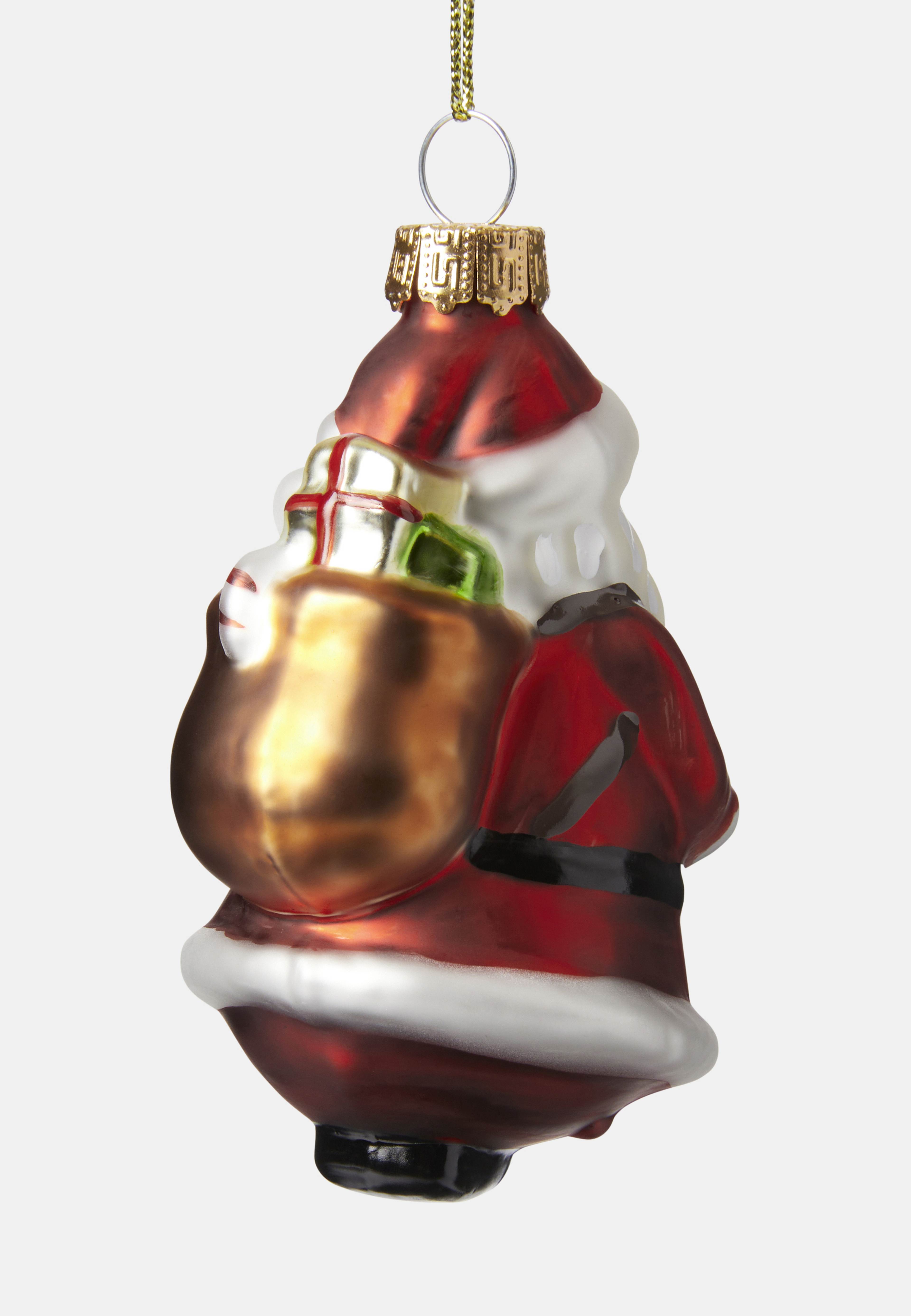 Julgranshänge i glas TOMTE, från Åhléns Home, i färgen Red. Klicka för att öppna bilden i stort format