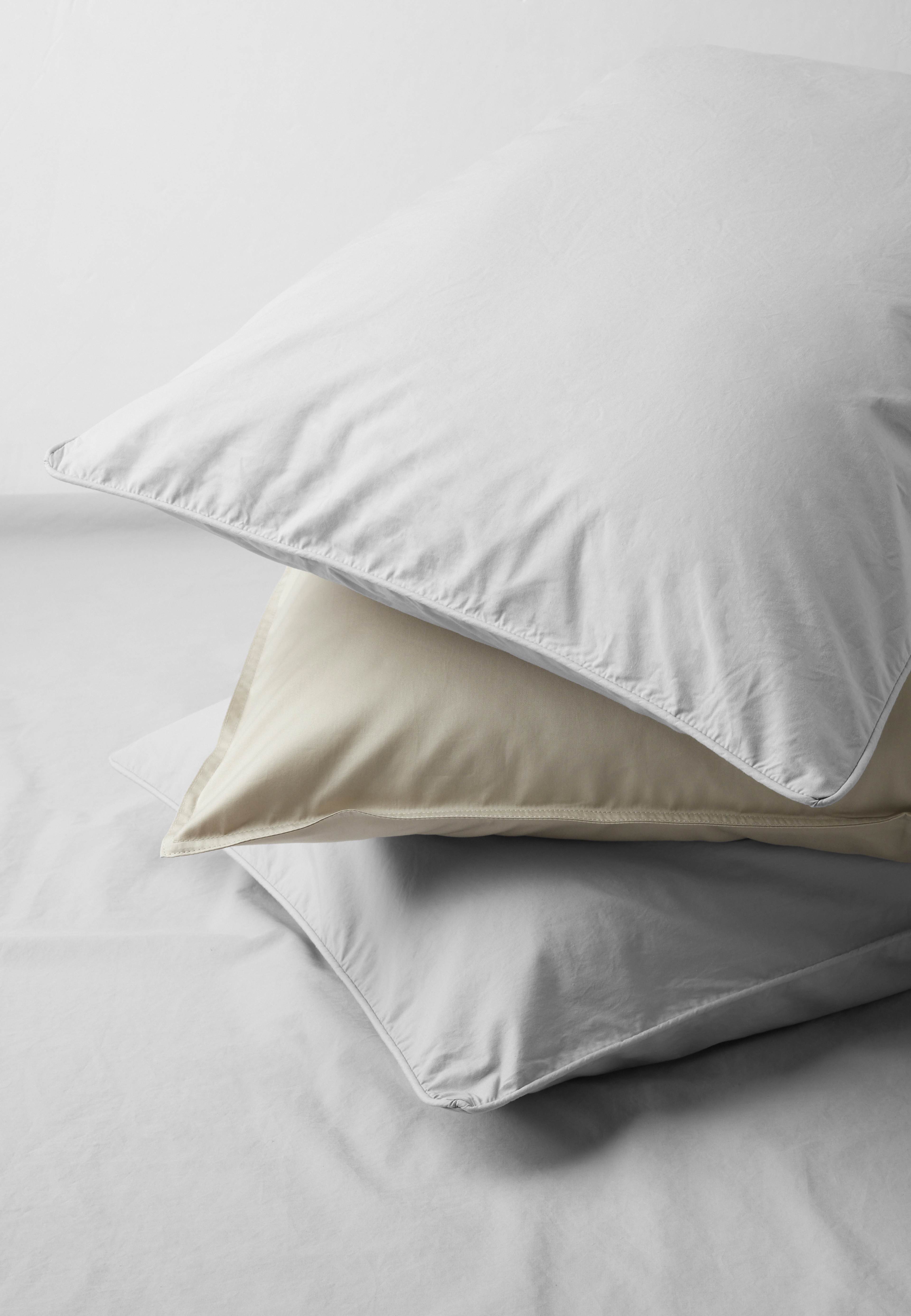 Enfärgat bäddset i percale 220x210 cm