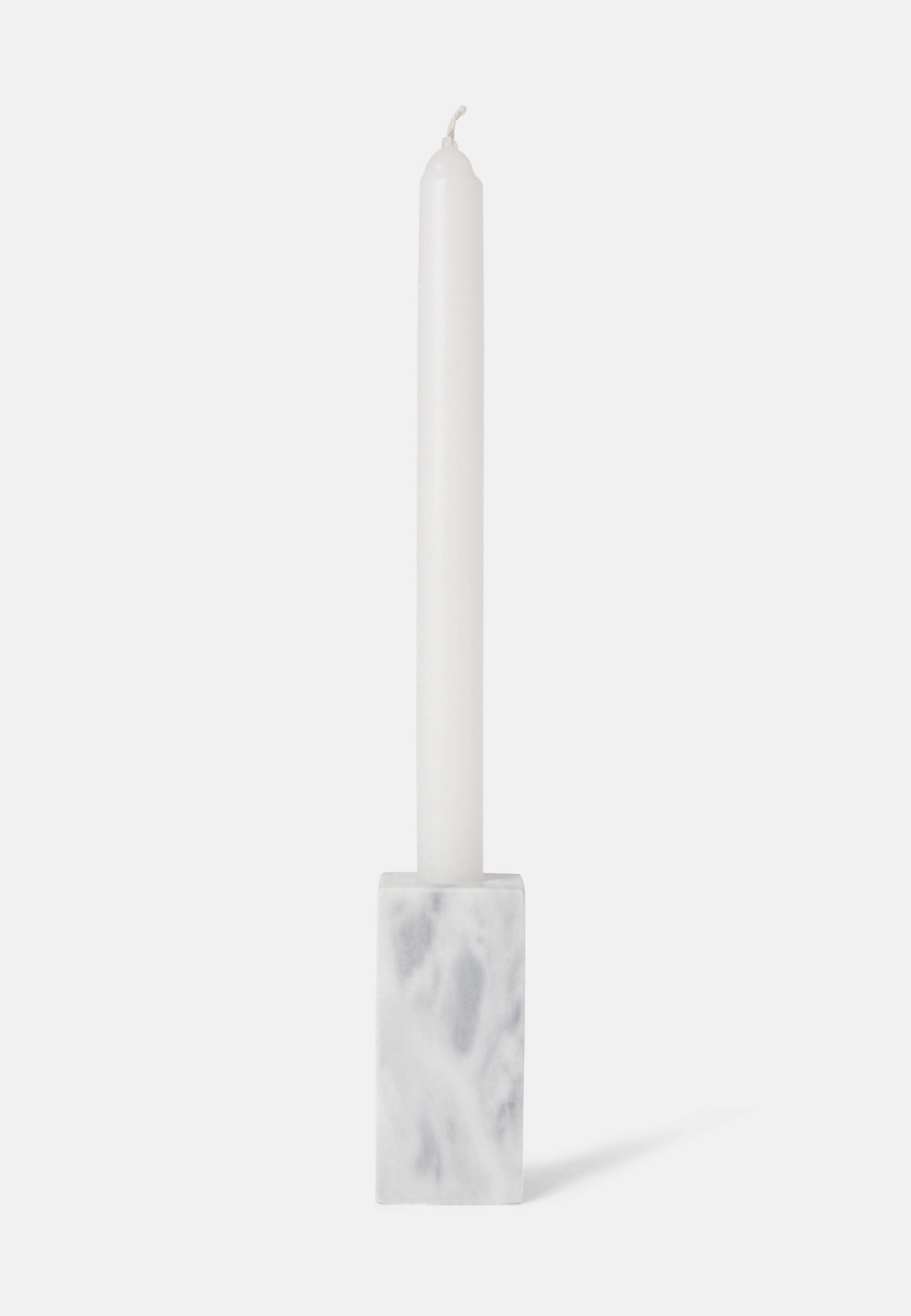 Ljusstake i marmor BLOCK 10 cm