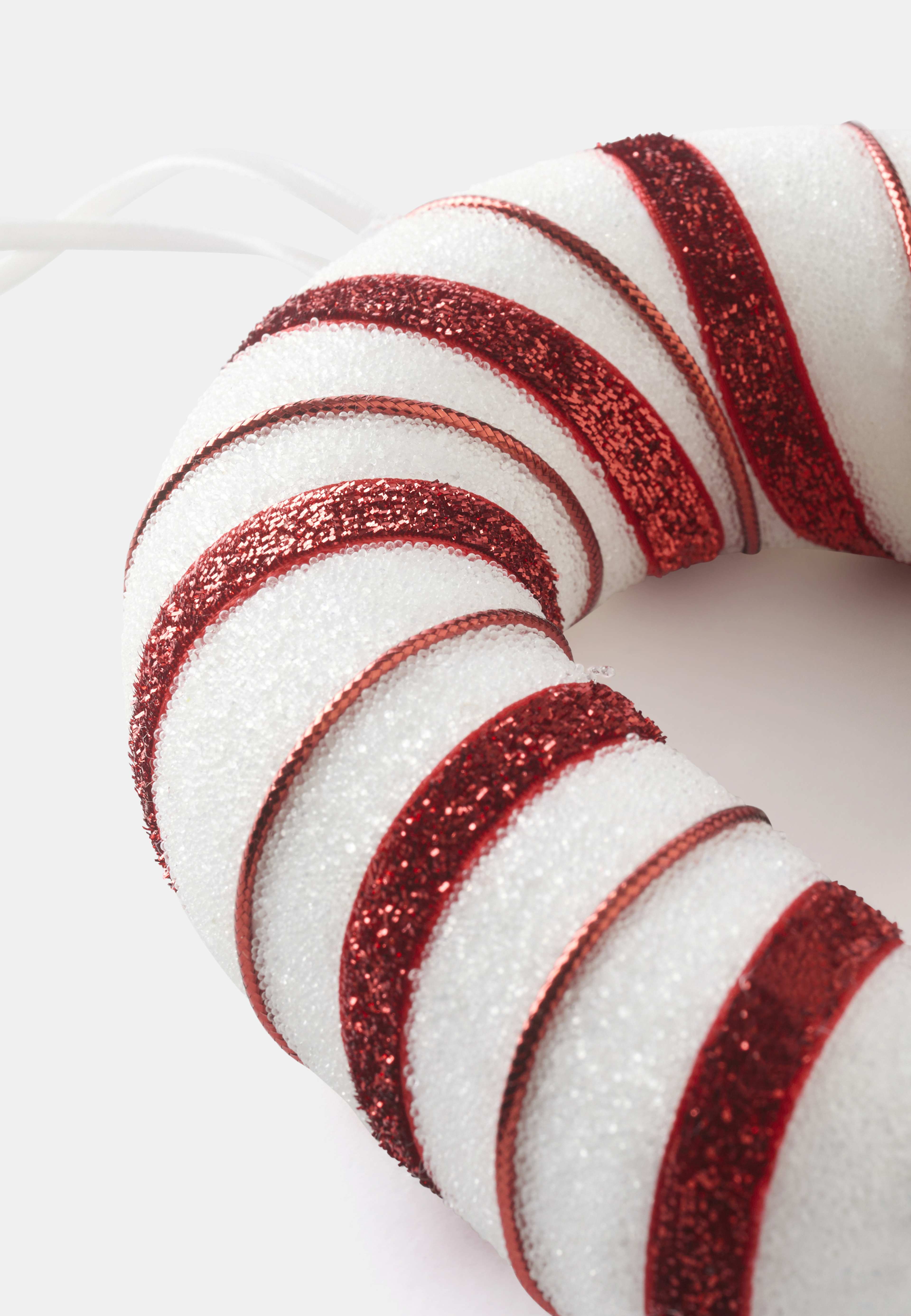 Juldekoration POLKAGRIS 32 cm, från Åhléns Home, i färgen Red/White. Klicka för att öppna bilden i stort format
