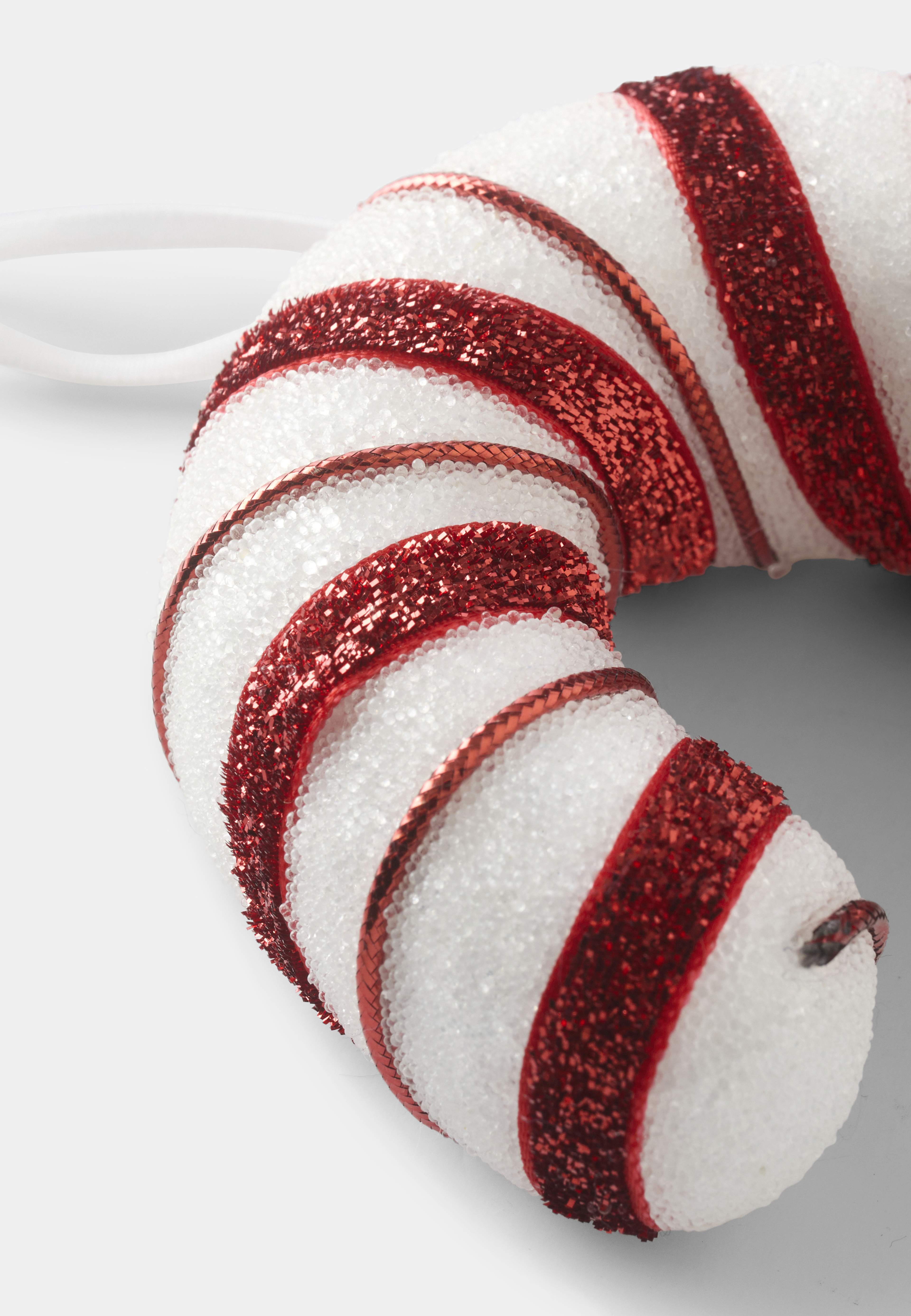 Julgranshänge POLKAGRIS 19 cm, från Åhléns Home, i färgen Red/White. Klicka för att öppna bilden i stort format
