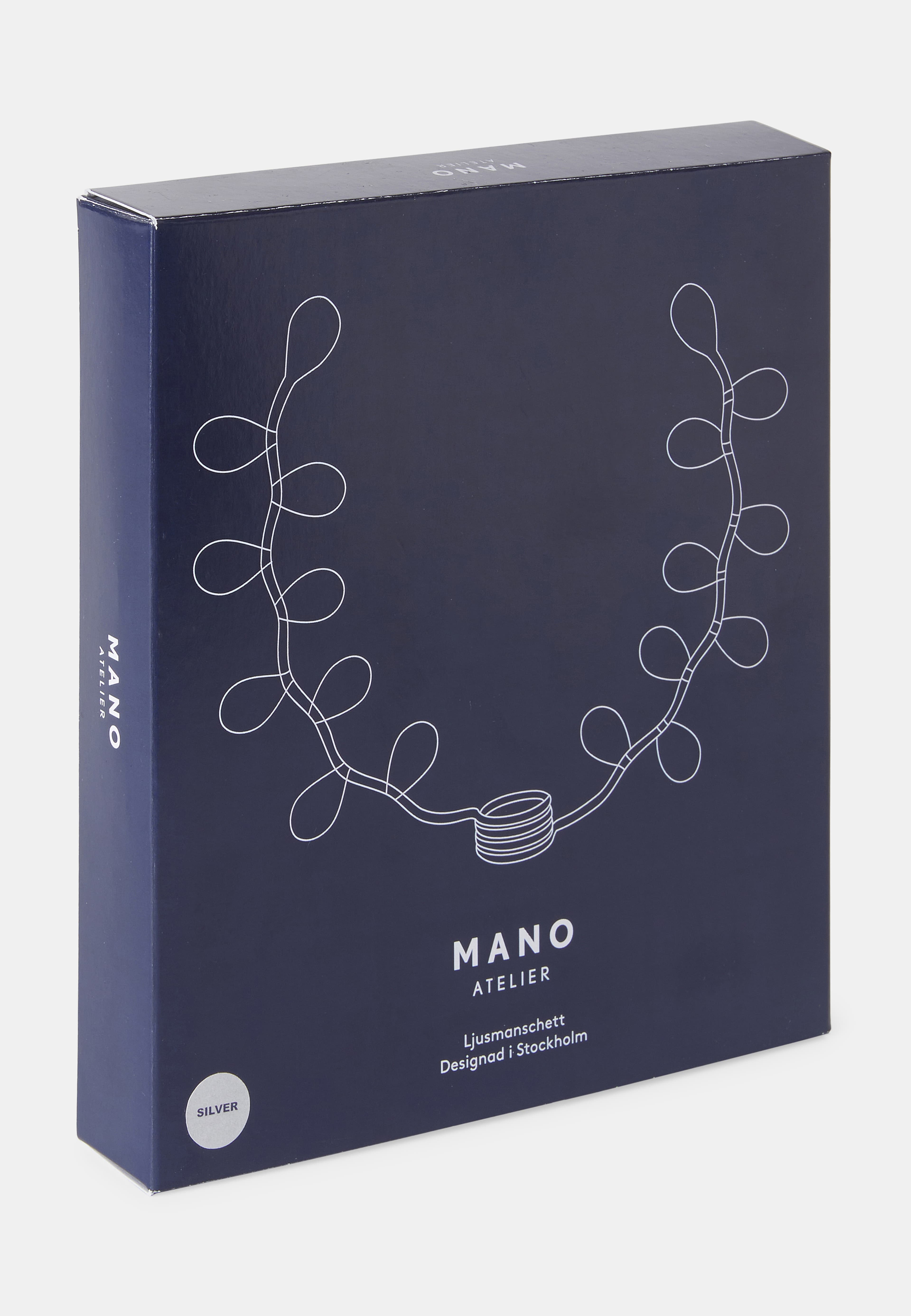 Ljusmanschett i mässing blad