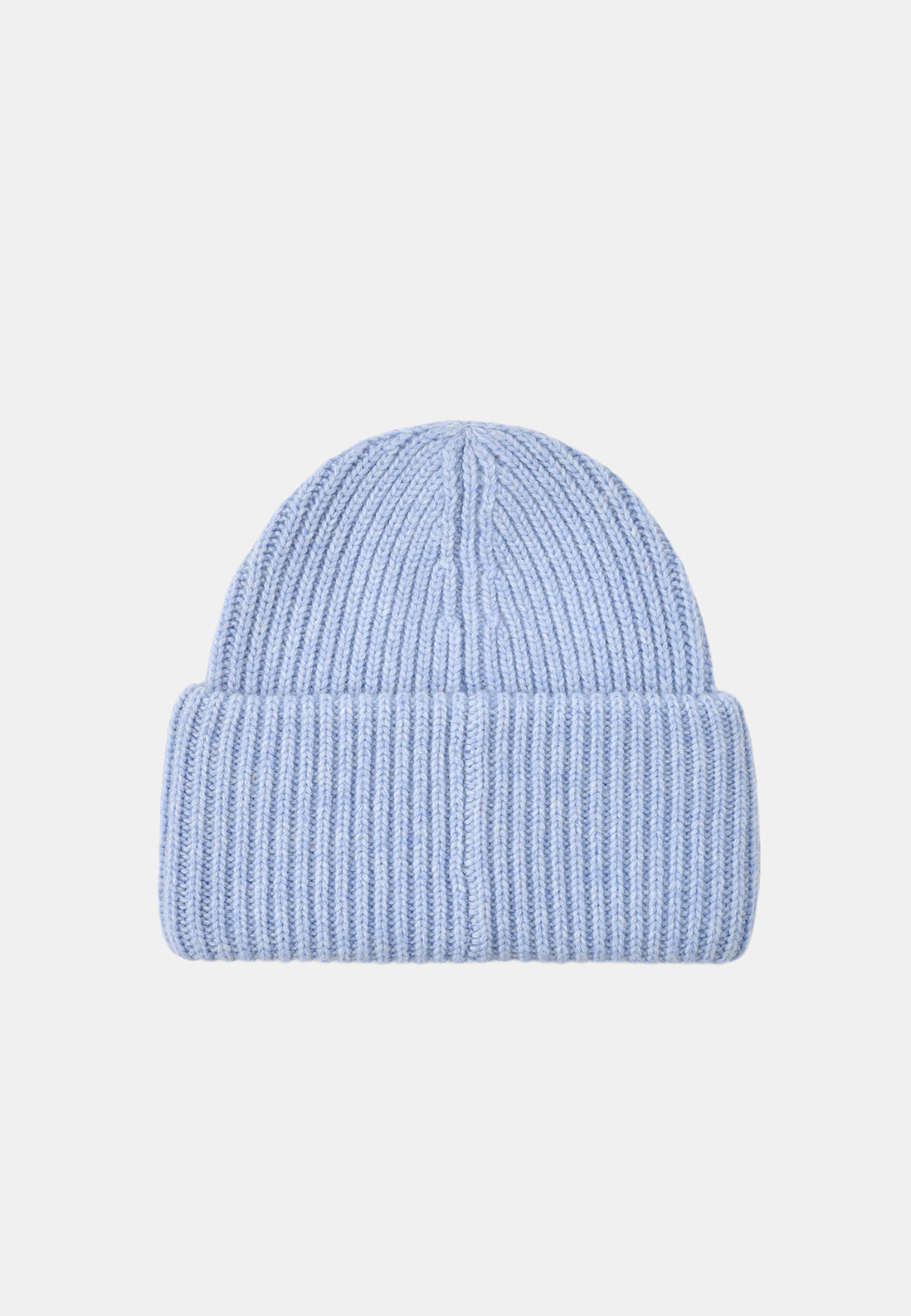 Mössa i ull EDITH, från Carin Wester, i färgen Light Blue. Klicka för att öppna bilden i stort format