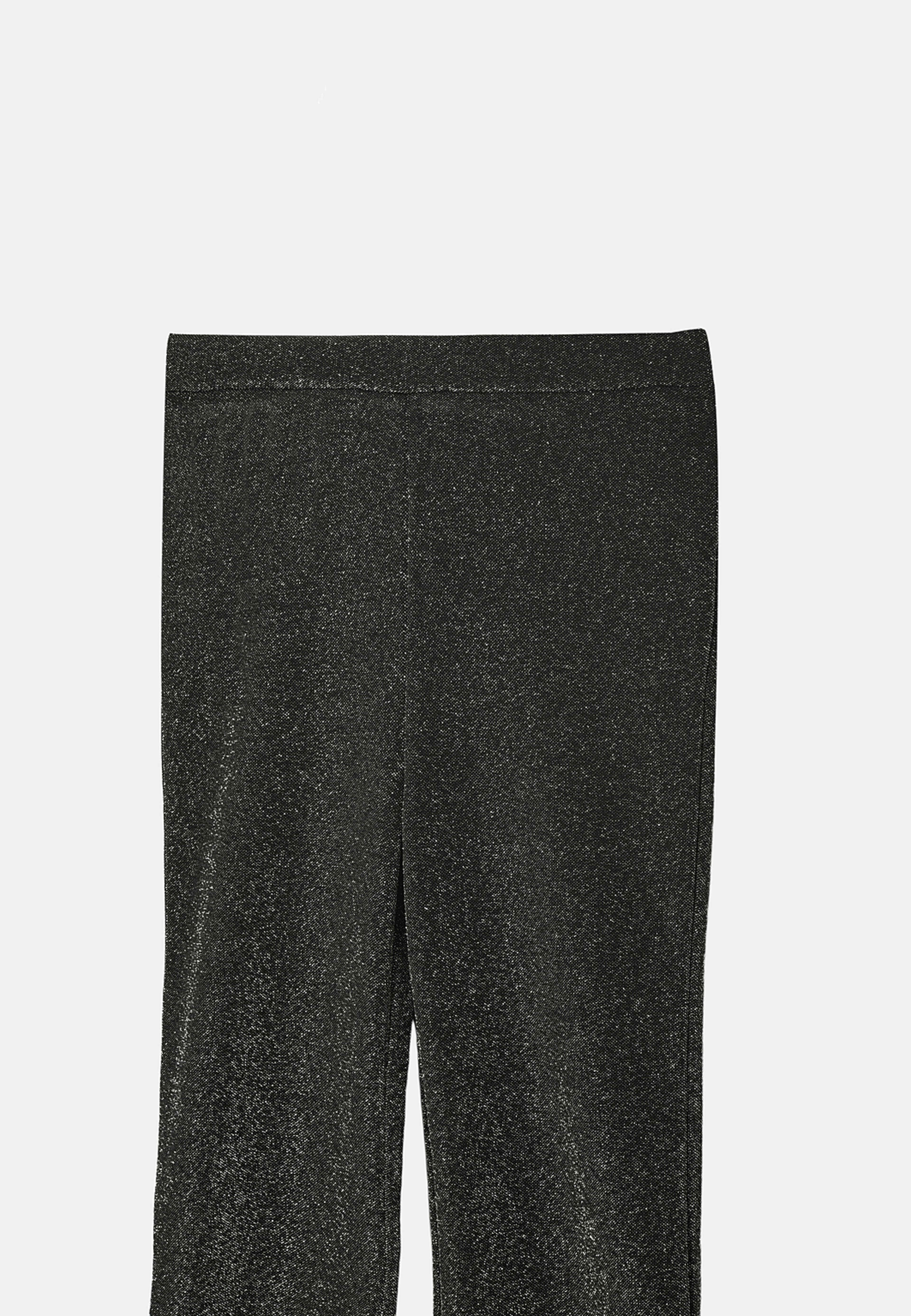 Glittriga leggings LOVIS, från RIKIKI, i färgen Silver Lurex. Klicka för att öppna bilden i stort format