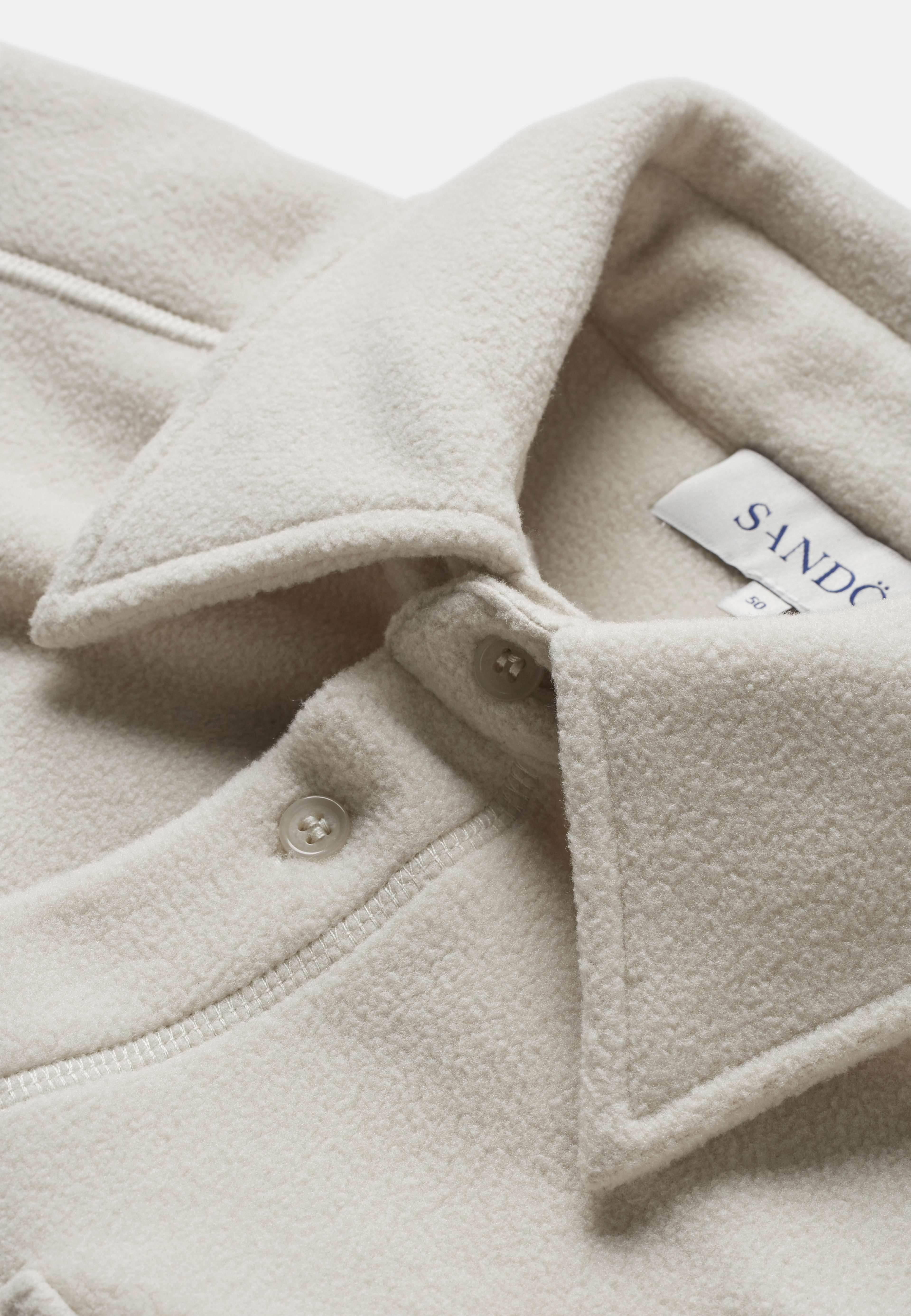 Overshirt i fleece RAMSEY