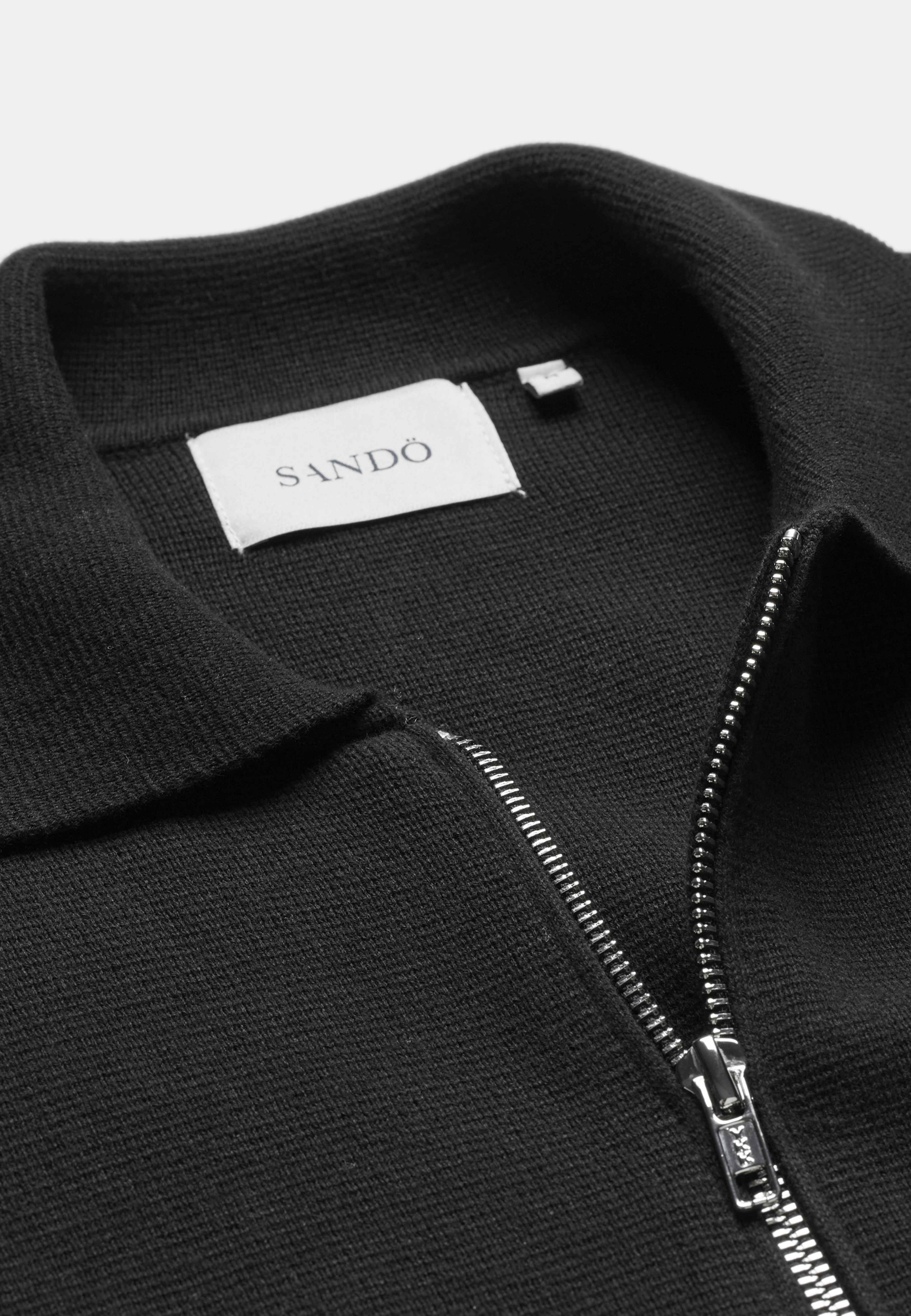 Cardigan med dubbelzip NICO