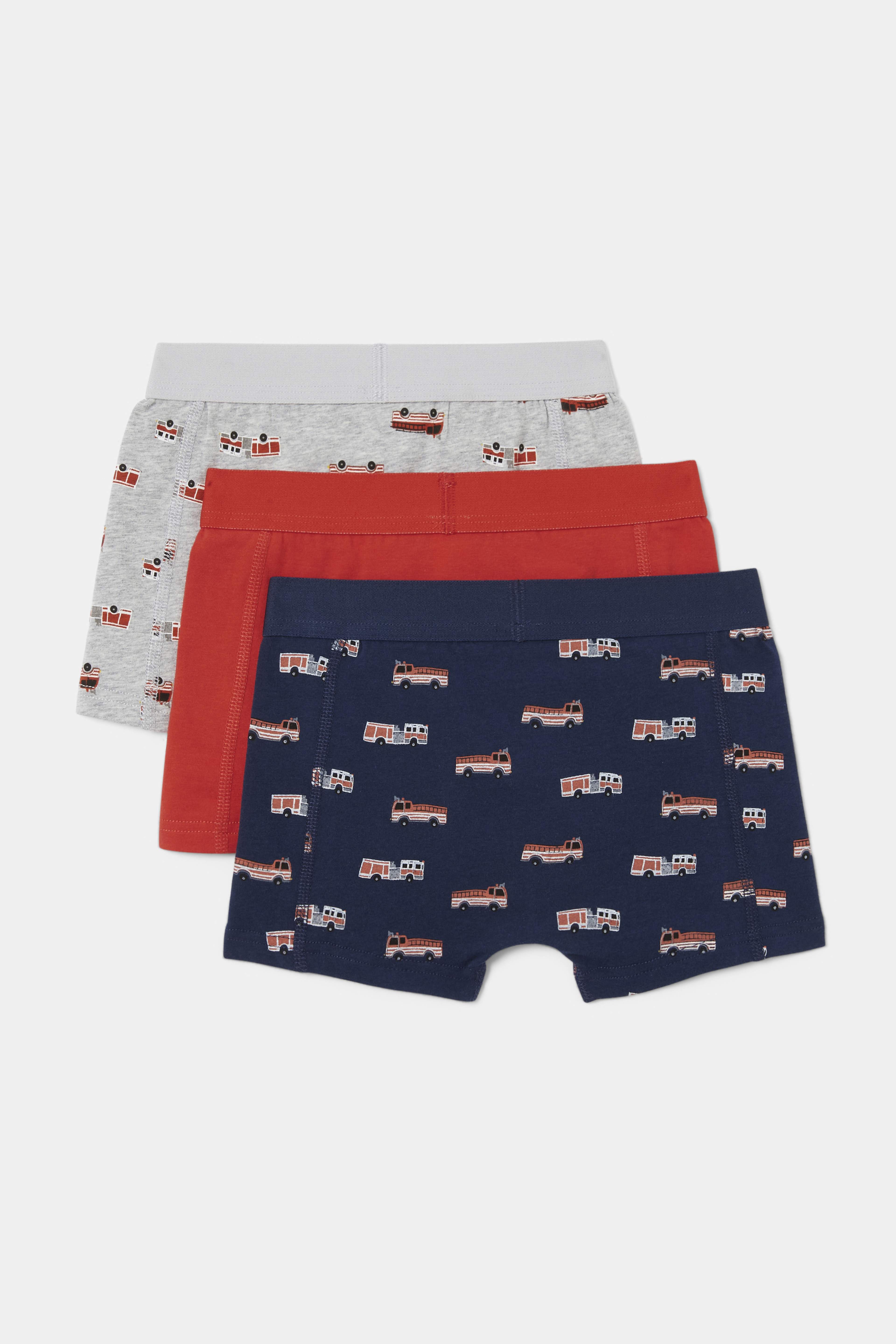 Boxershorts med tryck TEDDY, 3-pack