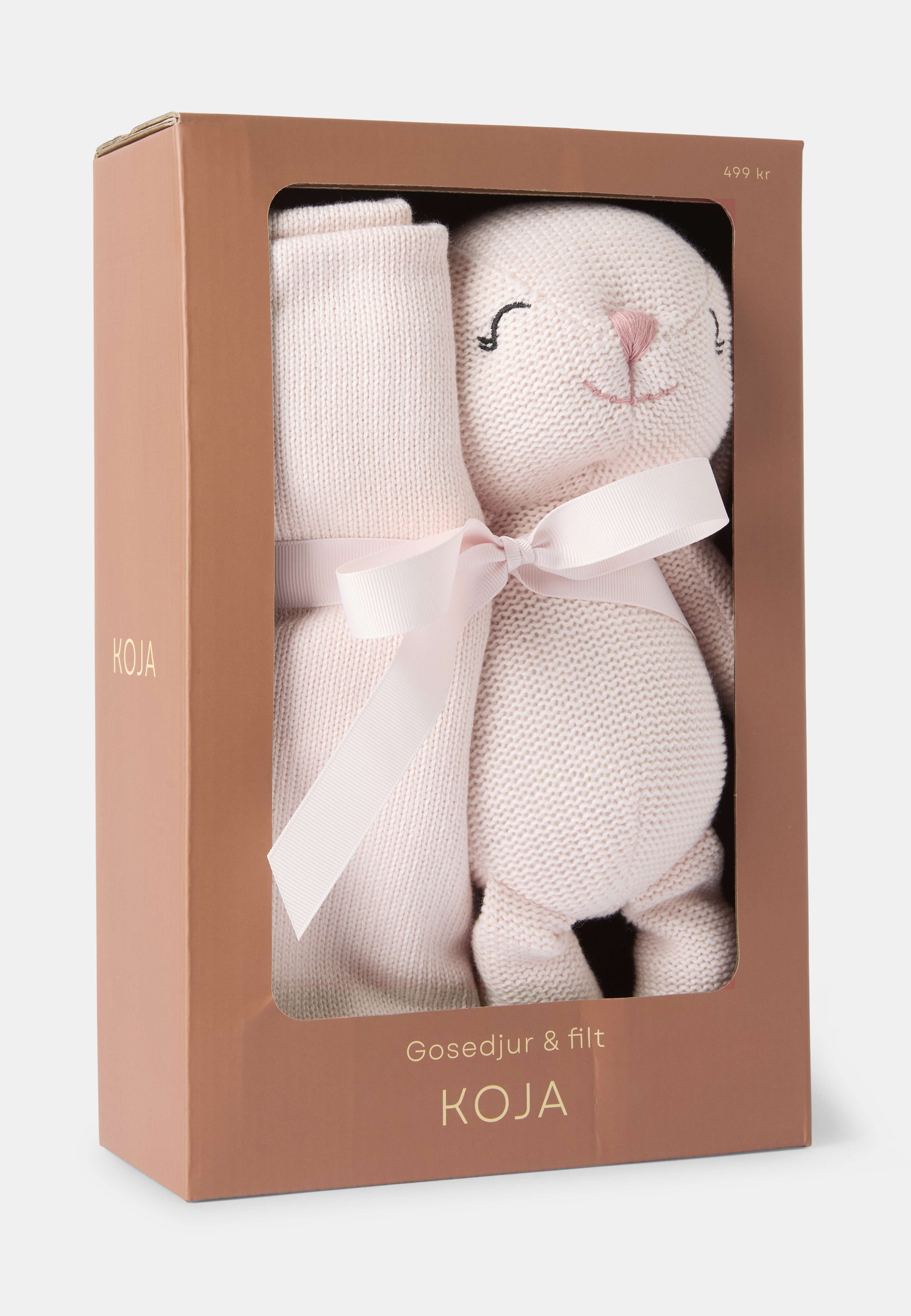 Presentbox gosedjur + filt OLIVIA
