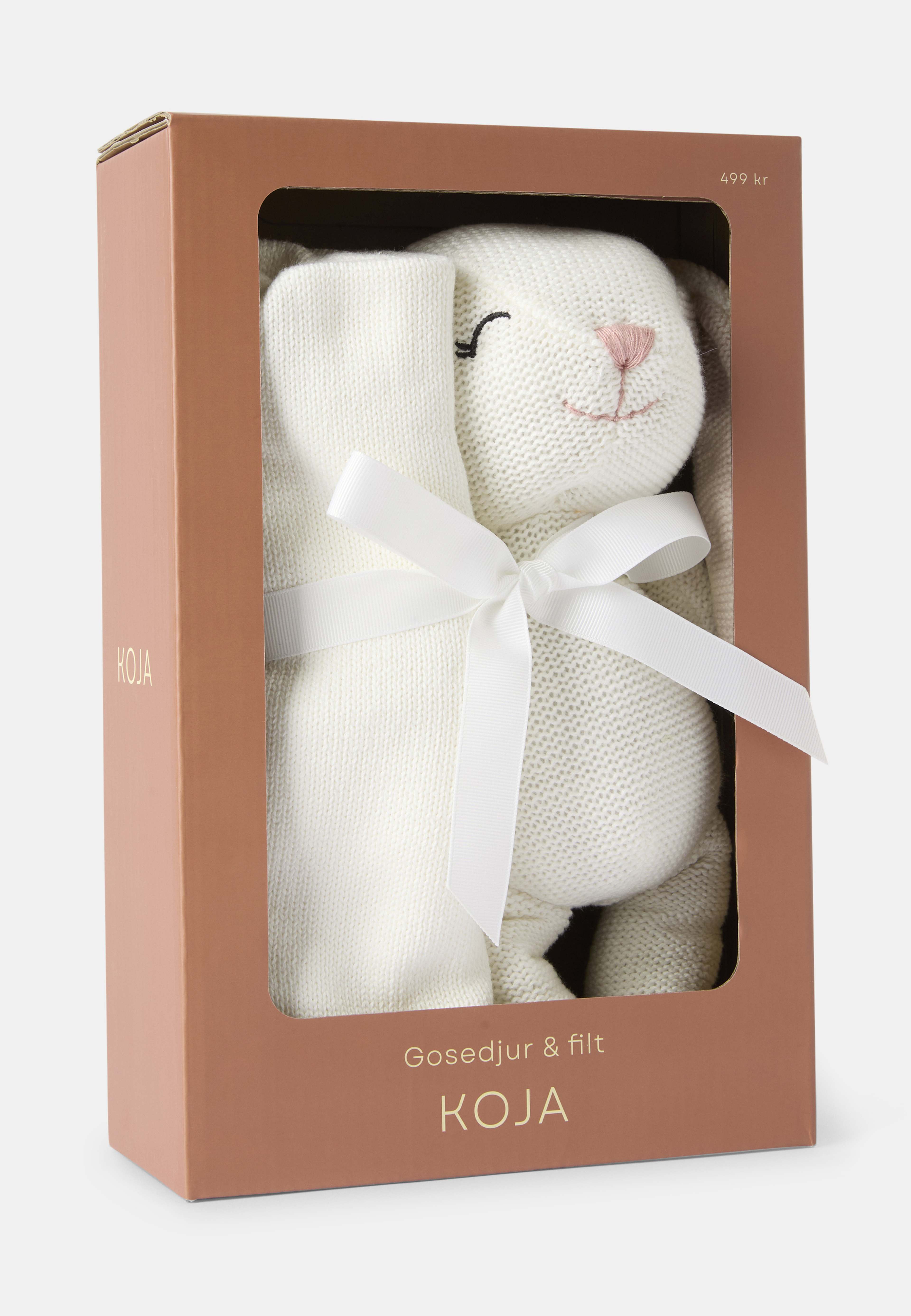 Presentbox gosedjur + filt OLIVIA