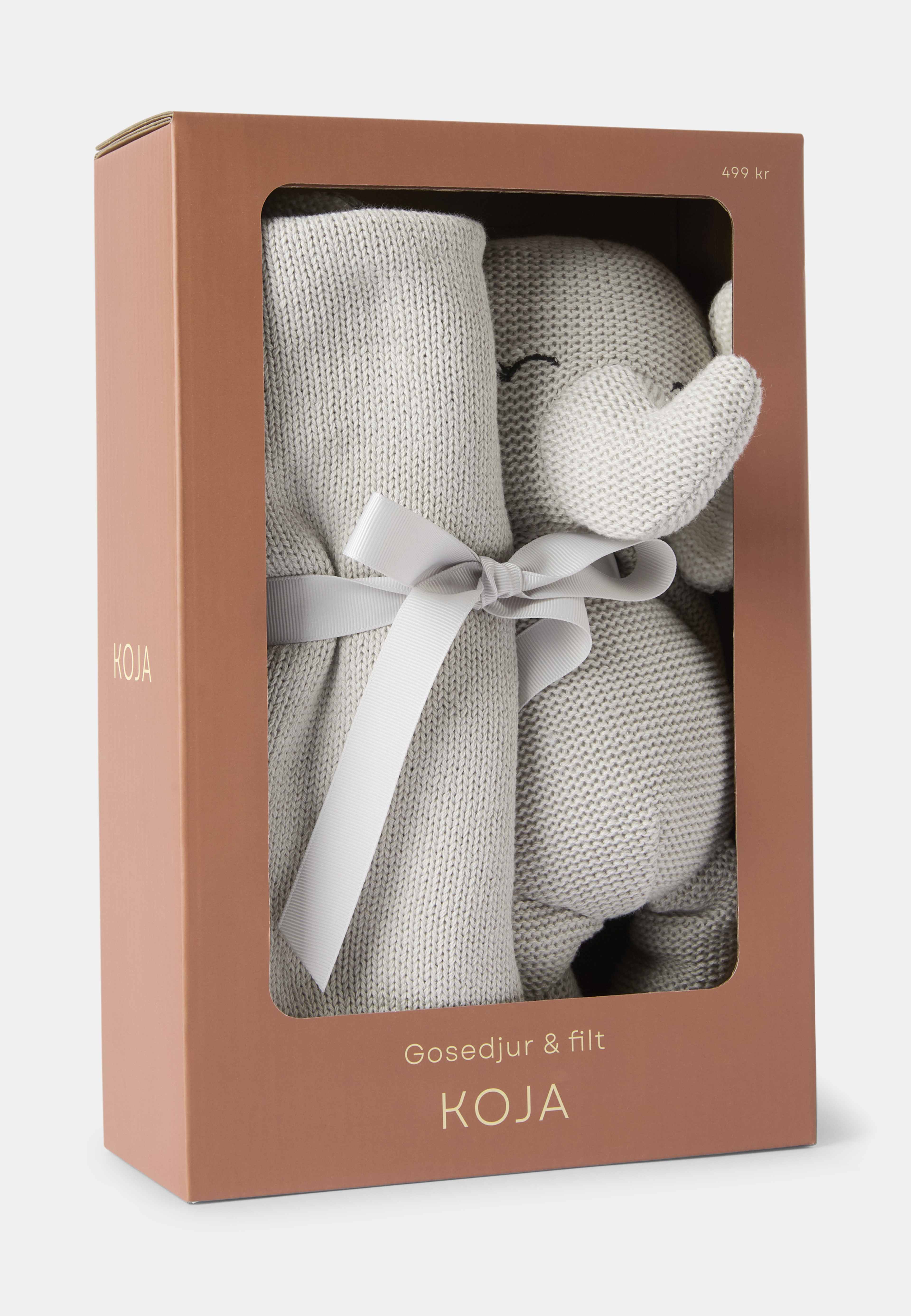 Presentbox gosedjur + filt OLIVIA