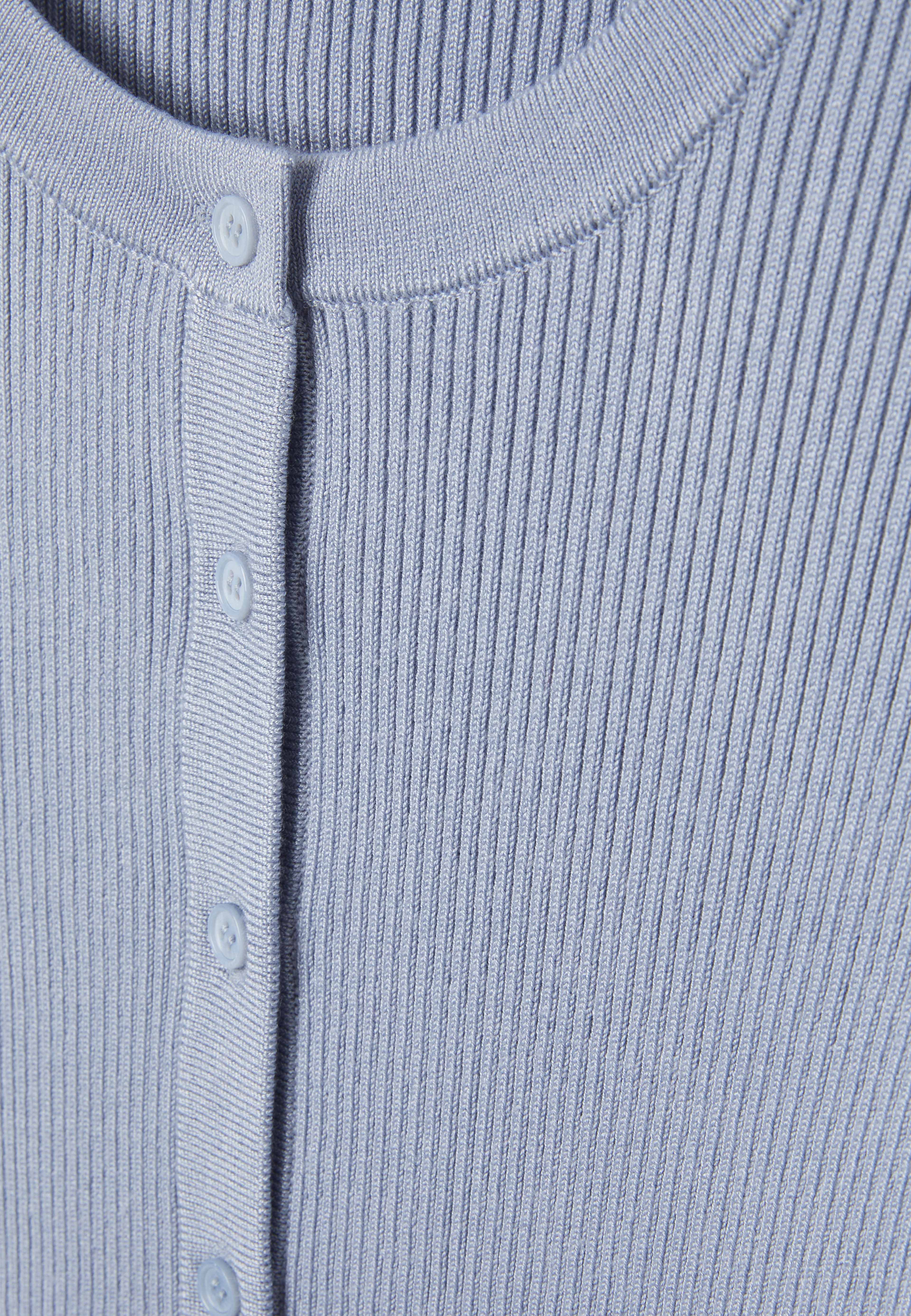 Ribbstickad cardigan INGRID