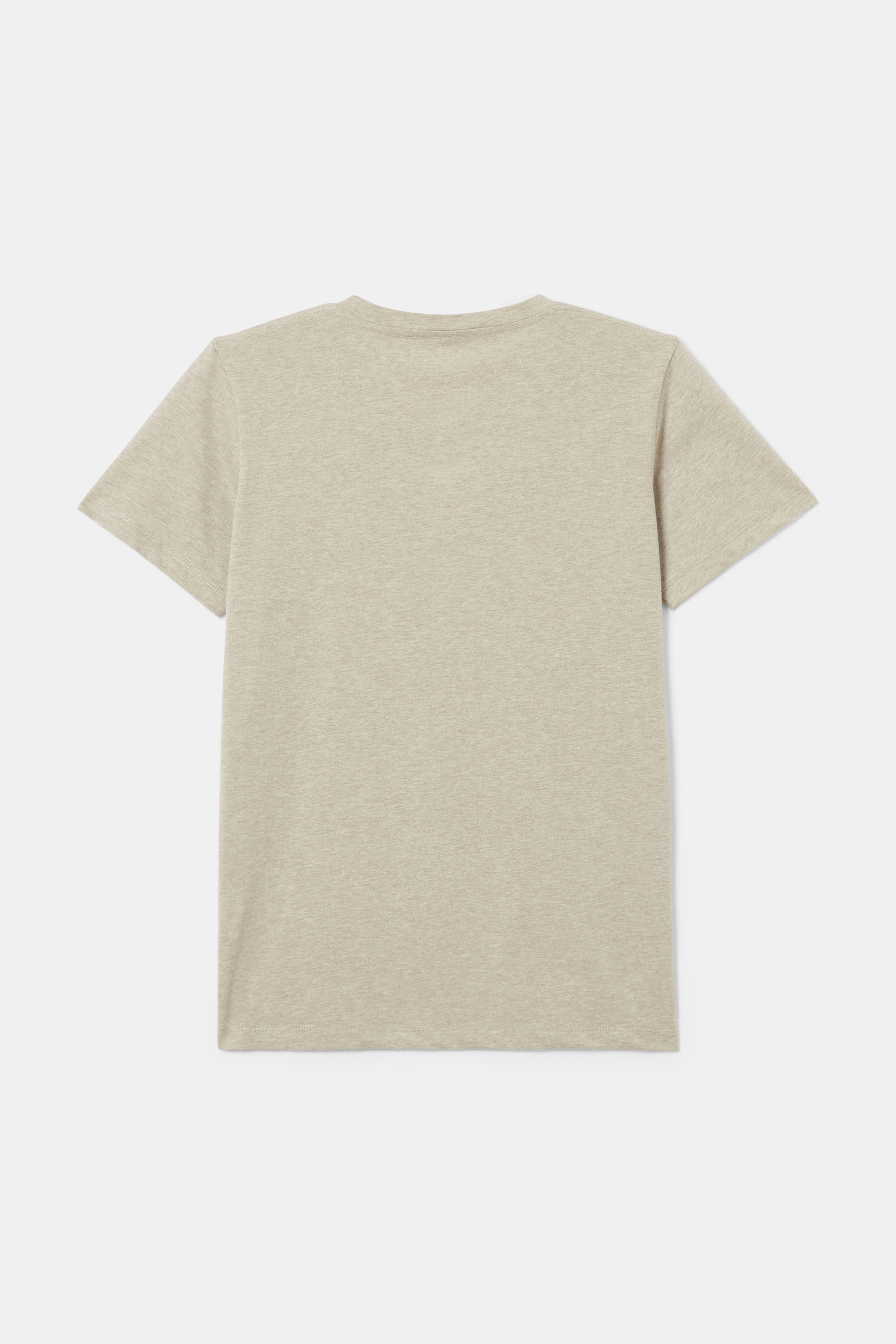 T-shirt i ekologisk bomull ANNA melange