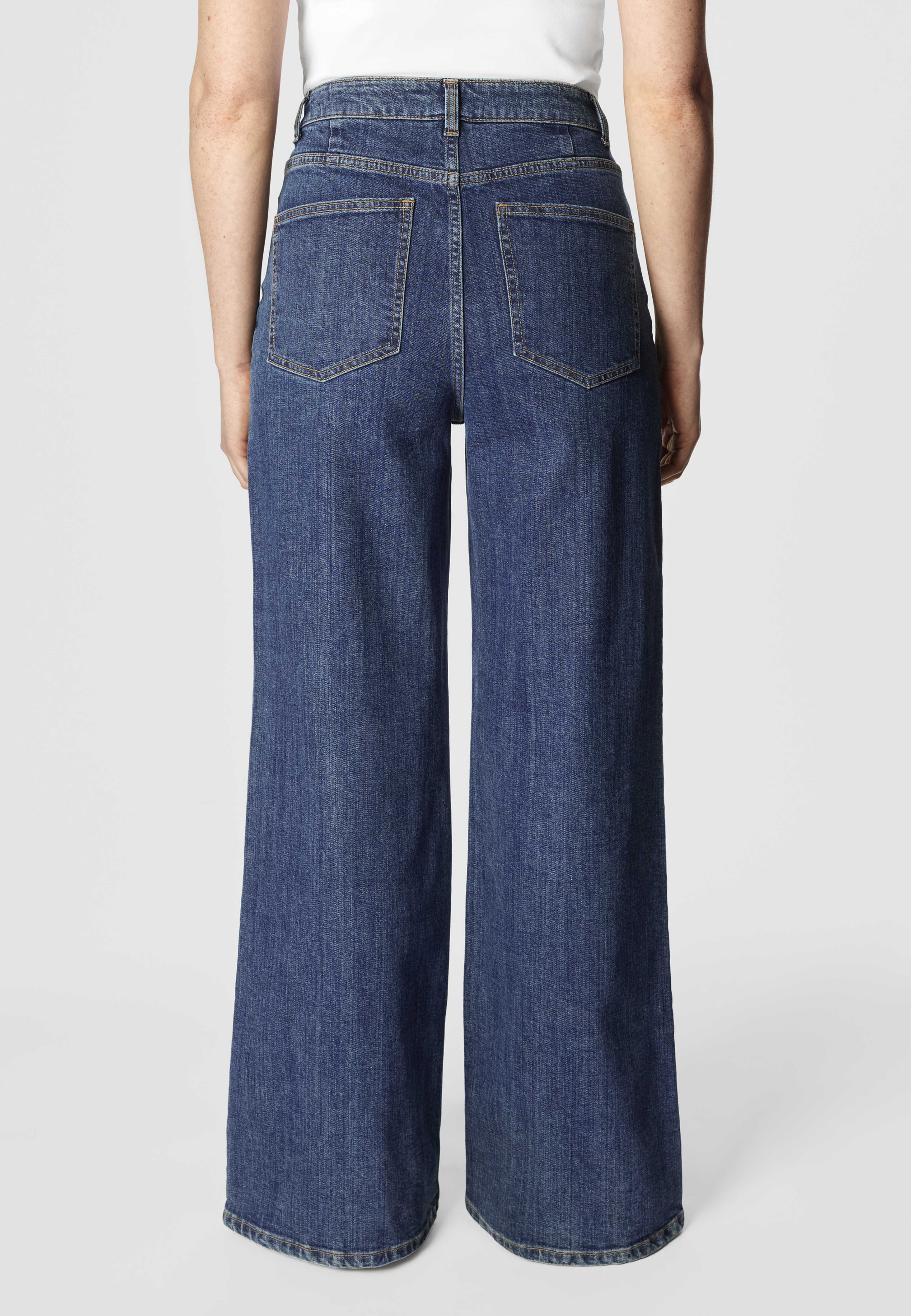 Vida jeans med hög midja SASHA