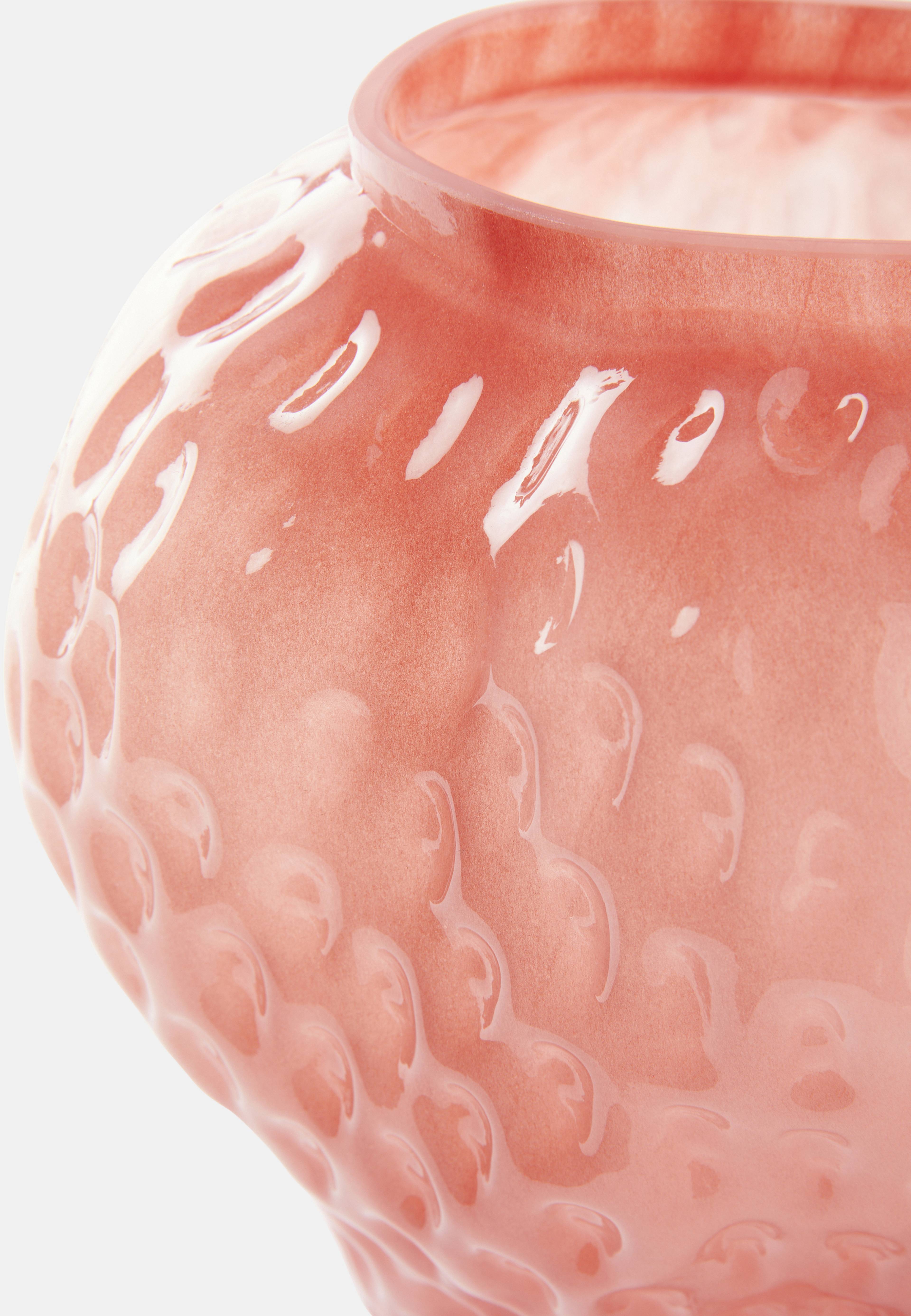 Vas STRAWBERRY 25 cm, från Åhléns Home, i färgen Red. Klicka för att öppna bilden i stort format