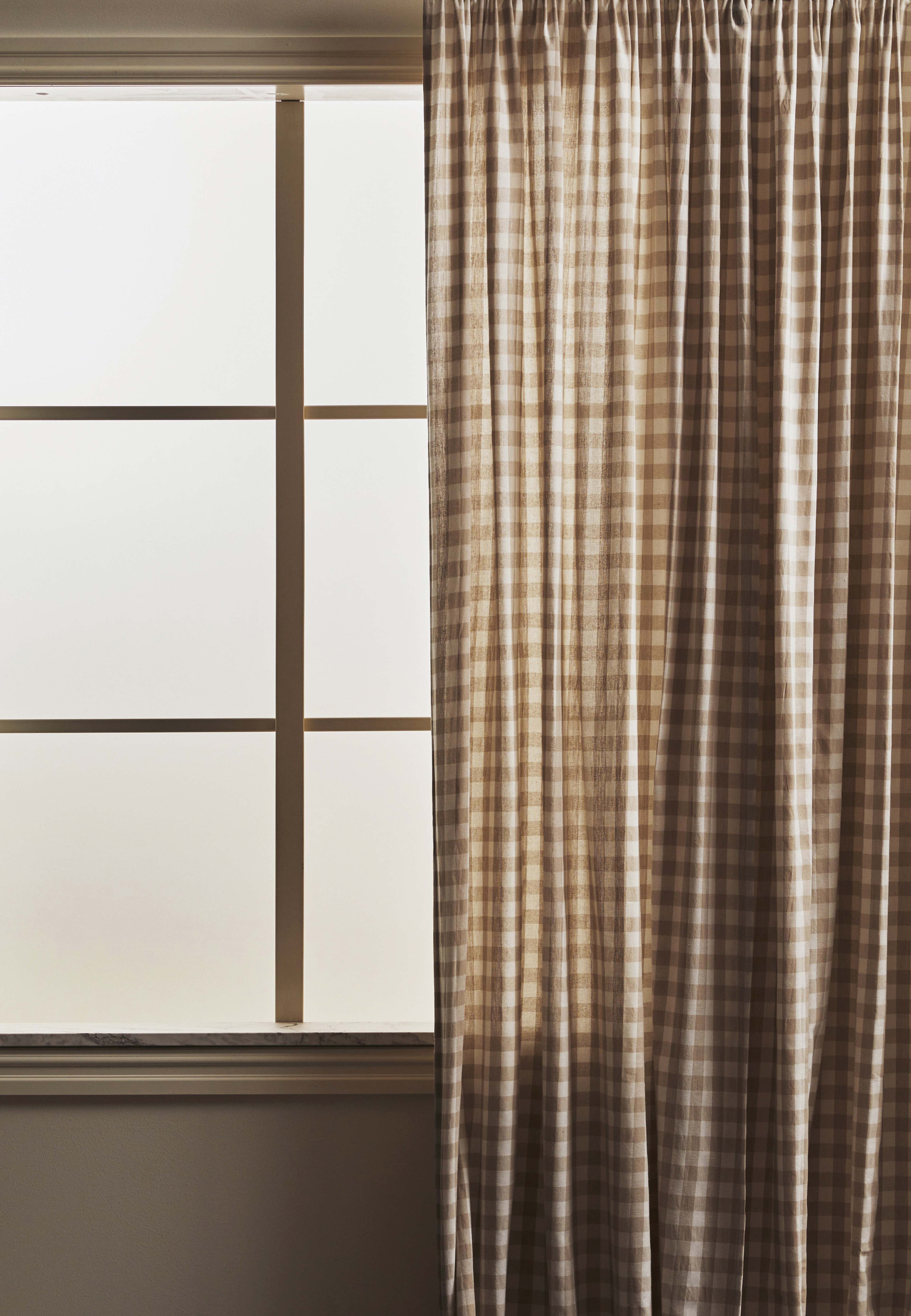 Gardin GINGHAM 130x250 cm, 2-pack