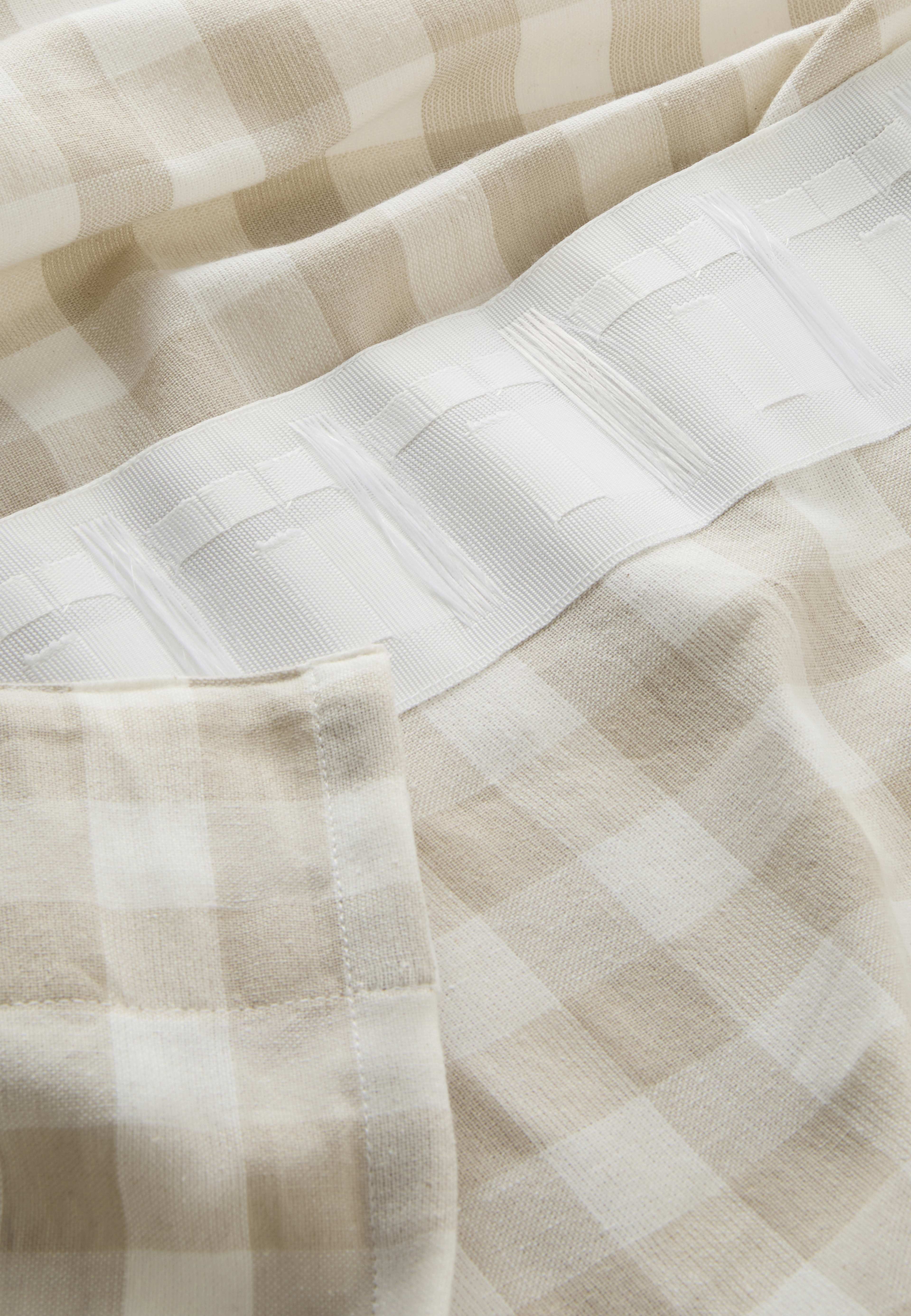 Gardin GINGHAM 130x250 cm, 2-pack