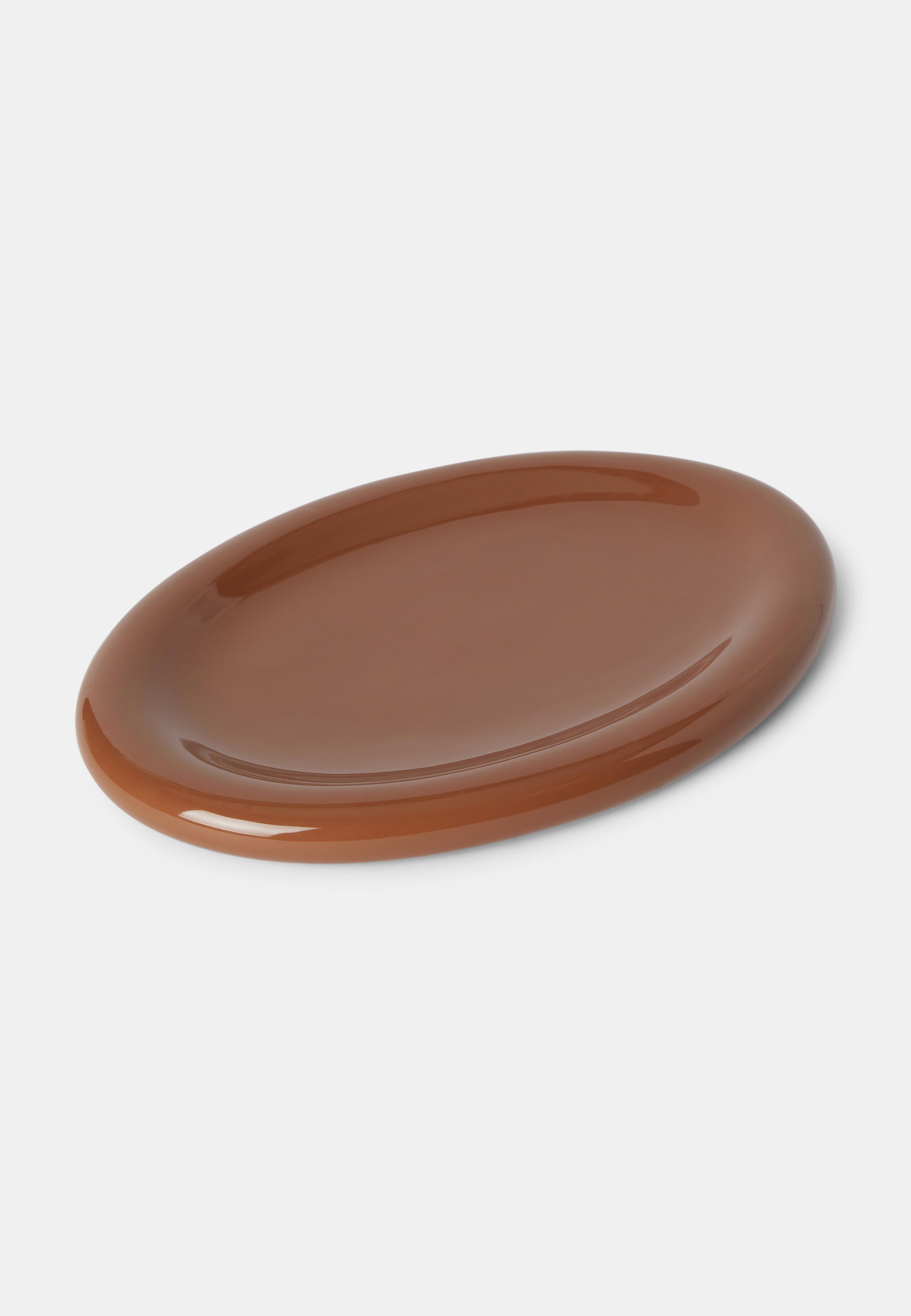 Serveringsfat i stengods BEANI 29,5x21 cm