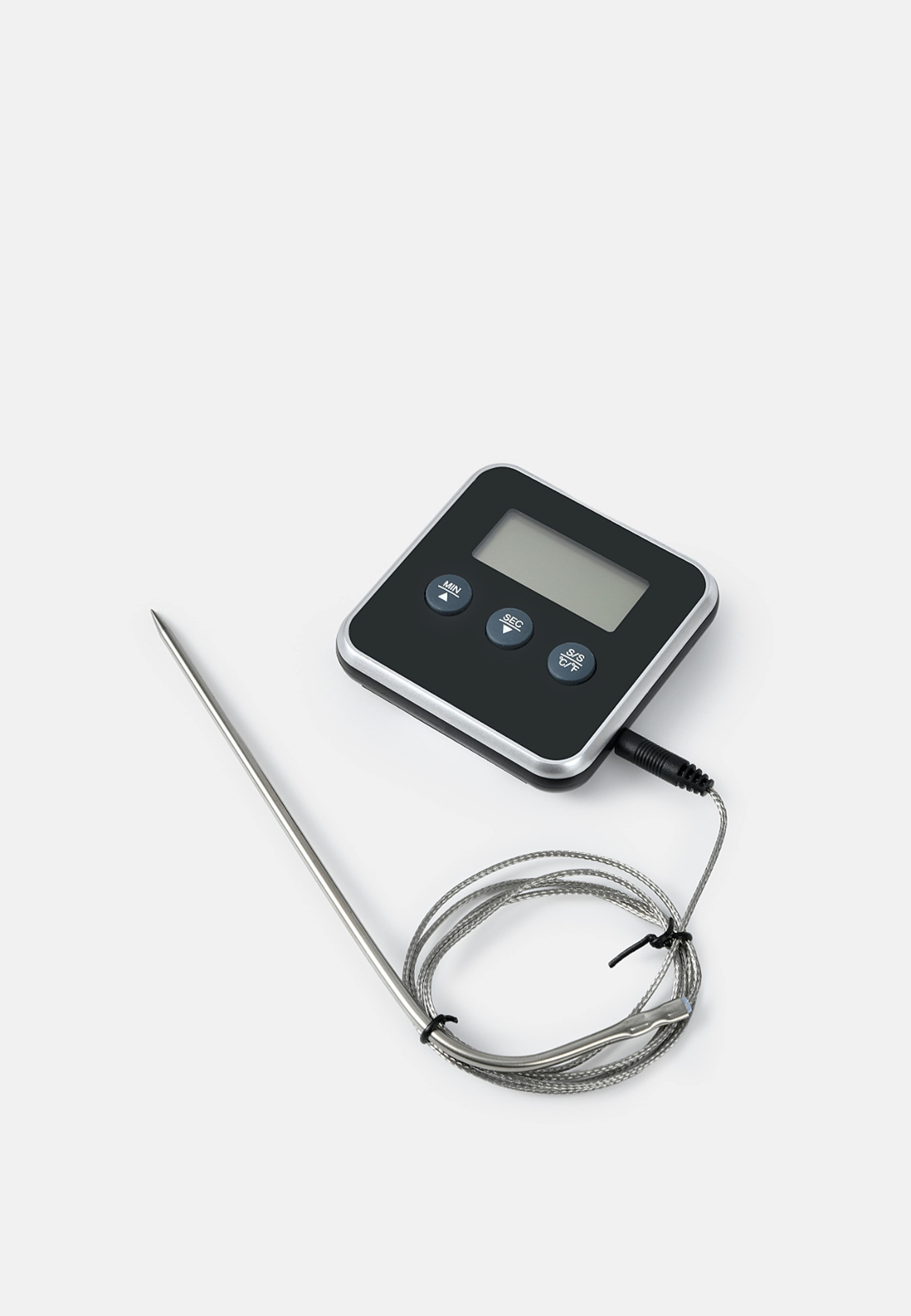 Digital kökstermometer med timer BISTRO, från Åhléns Home, i färgen Black. Klicka för att öppna bilden i stort format
