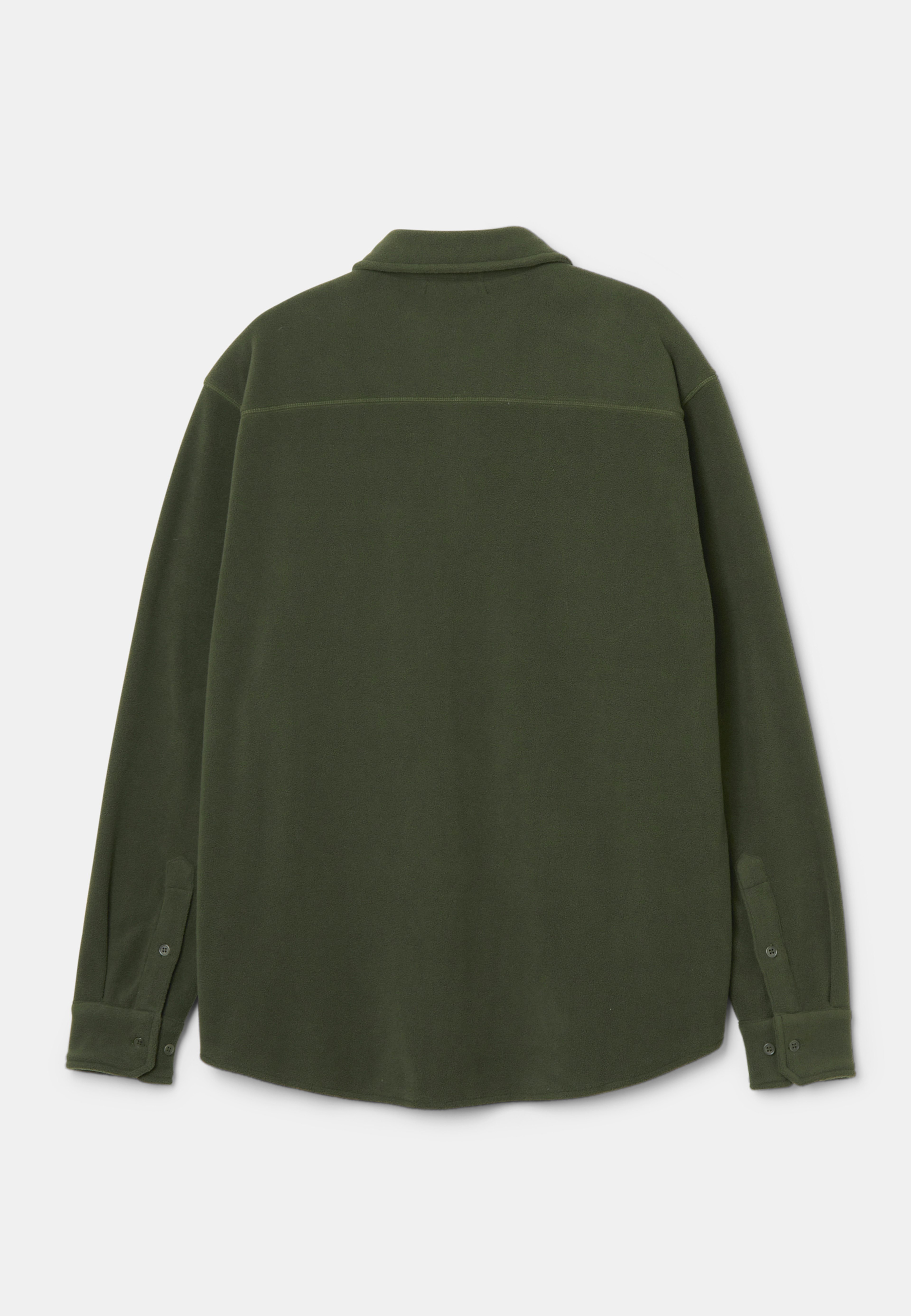 Overshirt i fleece RAMSEY