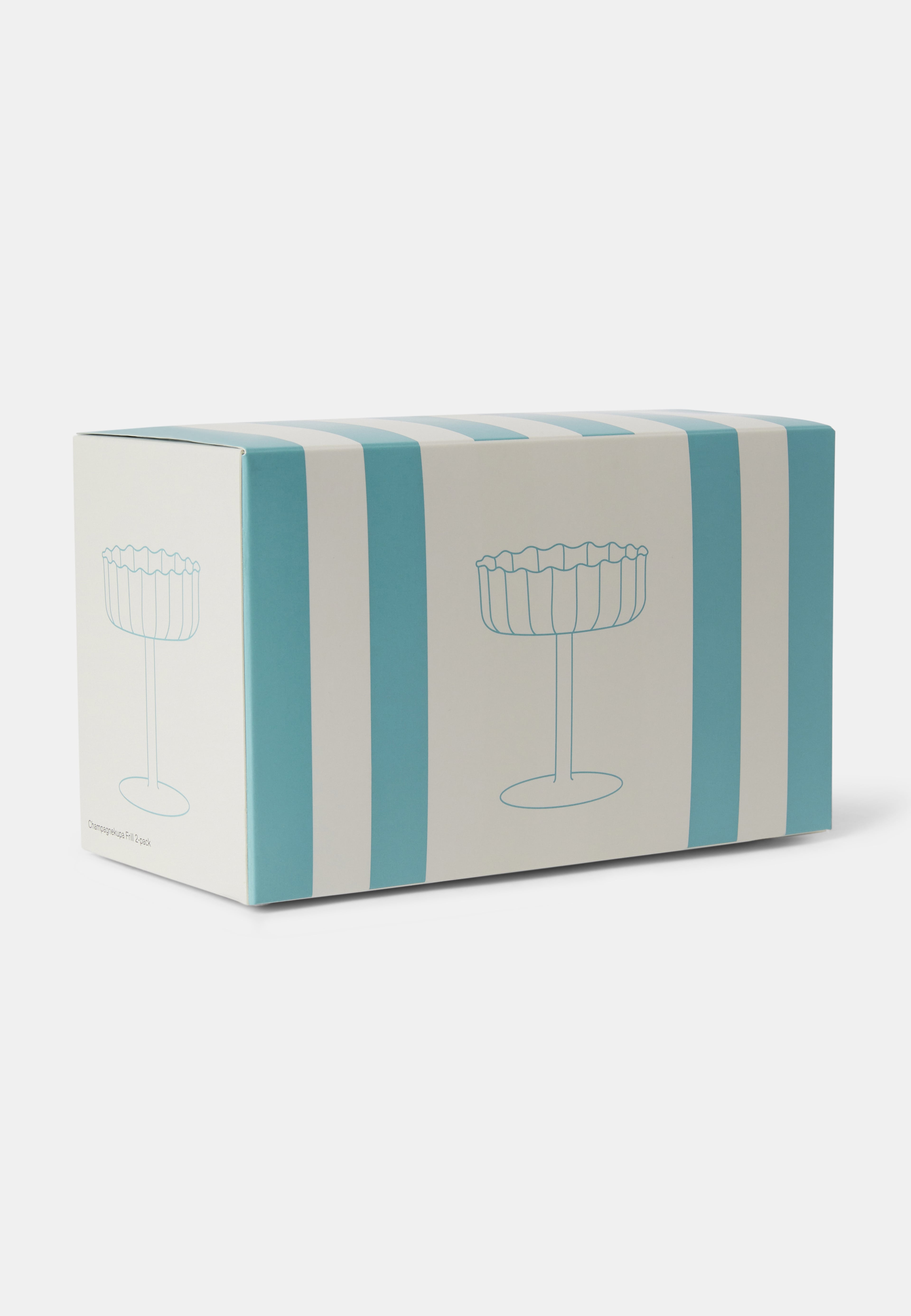 Champagnecoupe FRILL, 2-pack