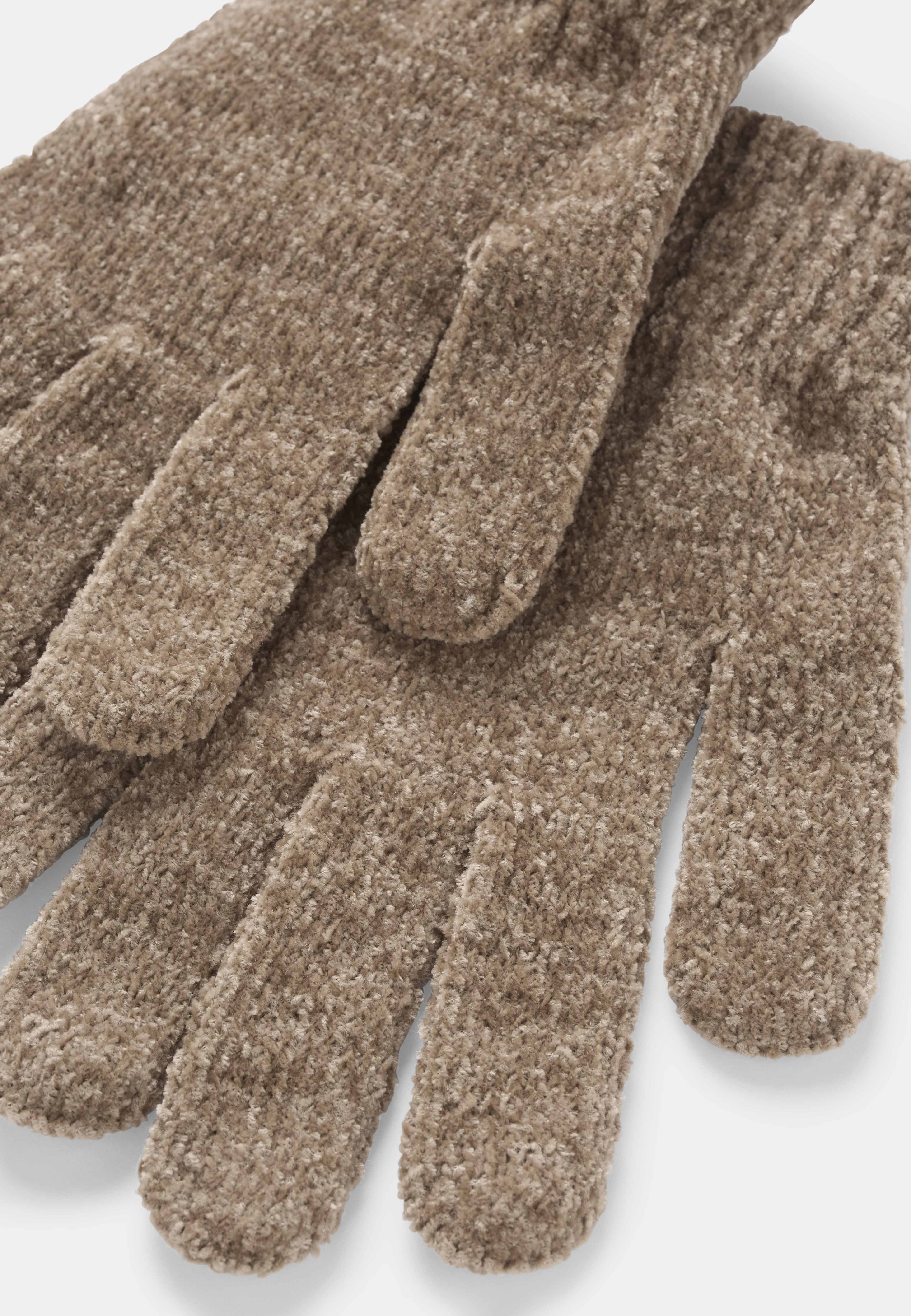 Fingervantar i chenille KAJSA