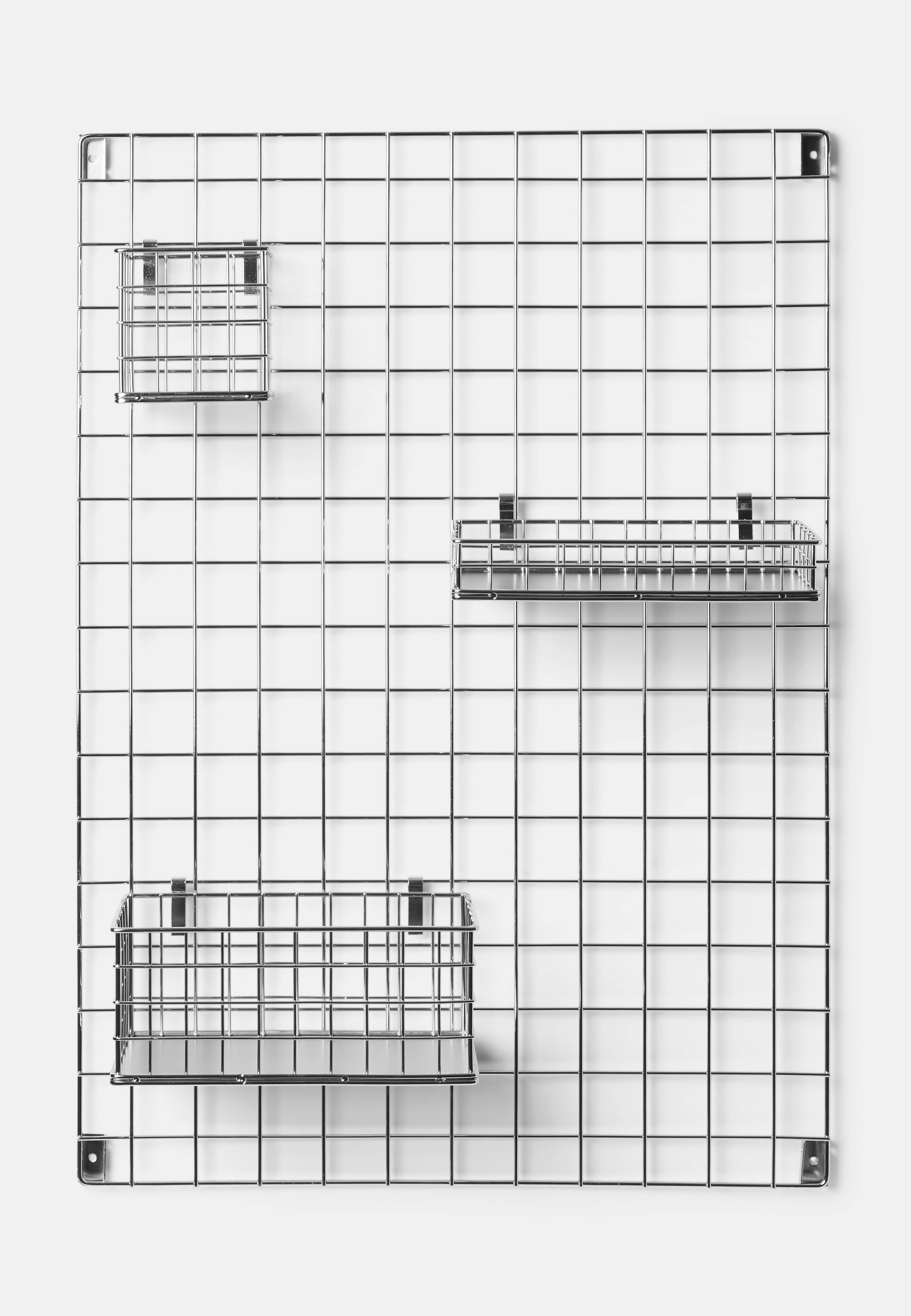 Förvaringskorg med krokar KOSTER 23x13x10 cm