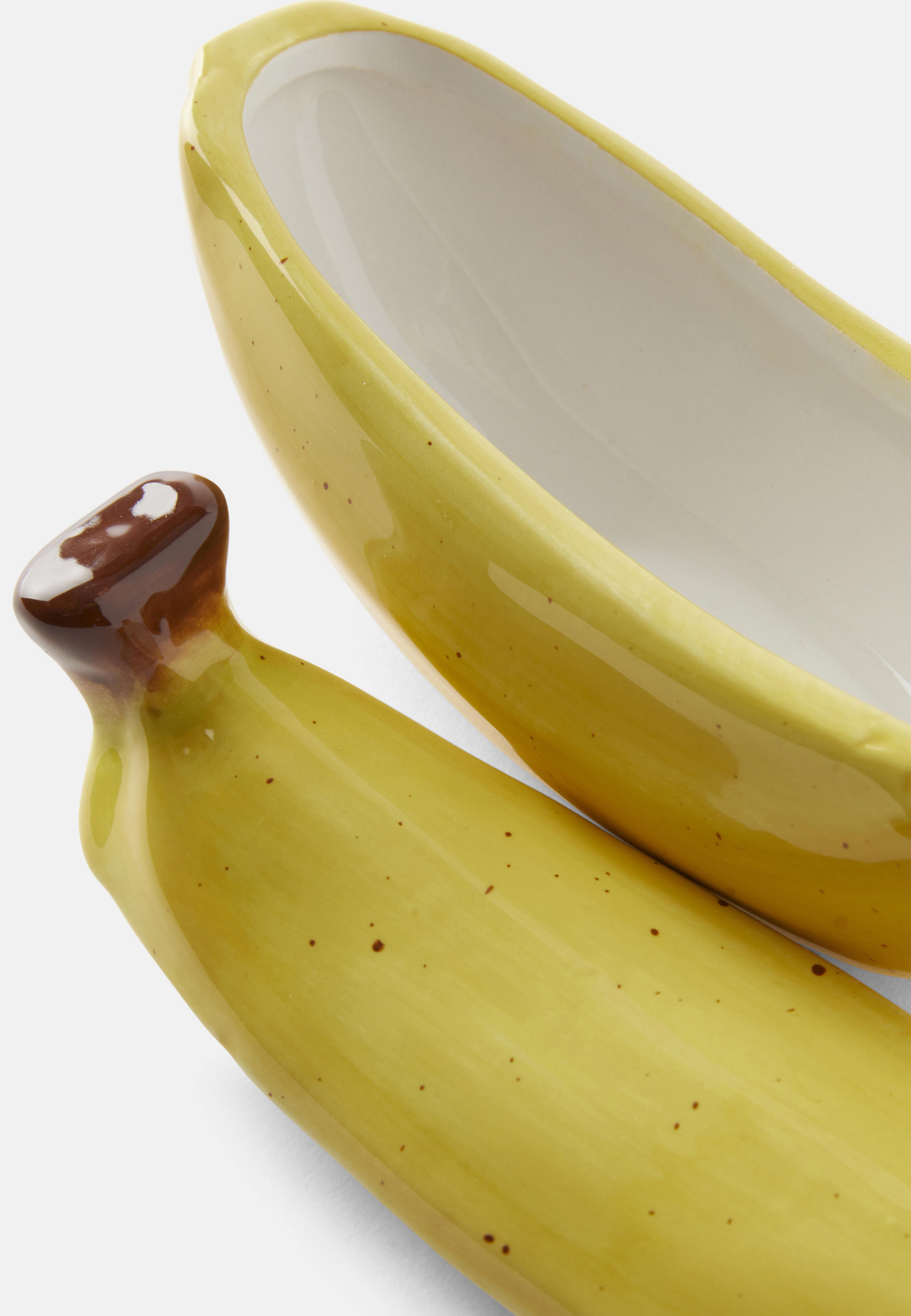 Burk med lock BANANA