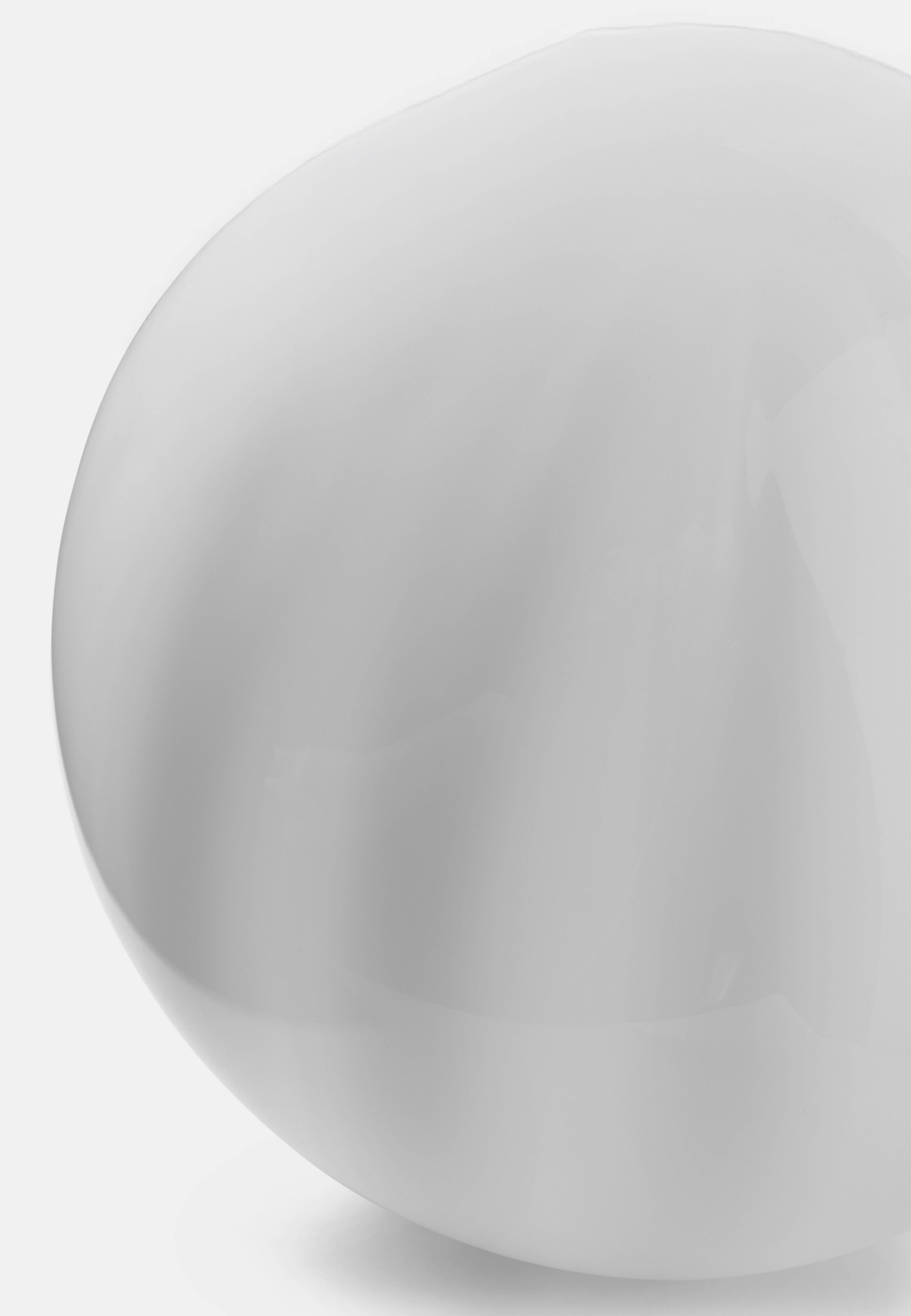 Bordslampa i randat glas 20 cm