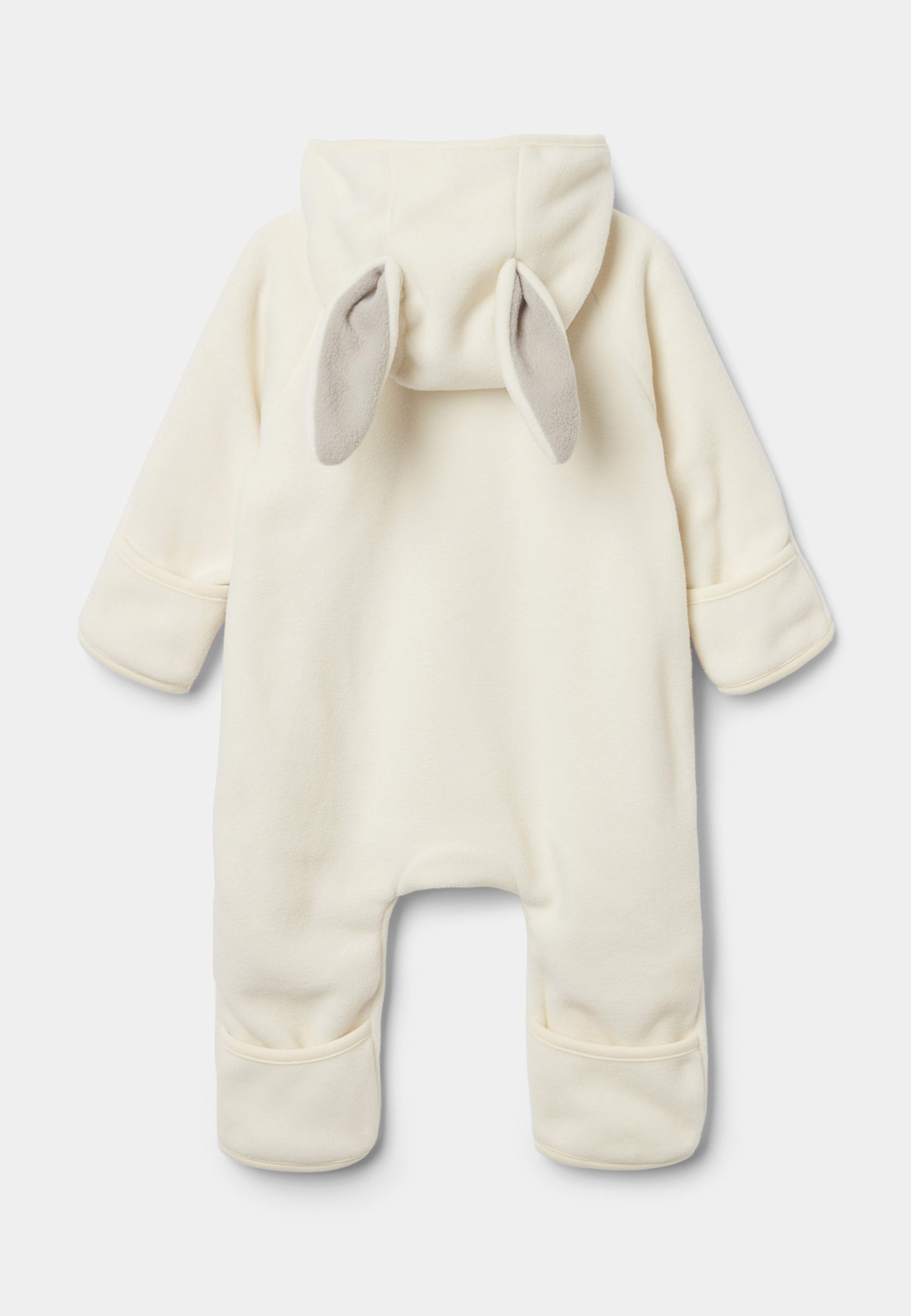 Fleeceoverall med kaninöron BUNNY