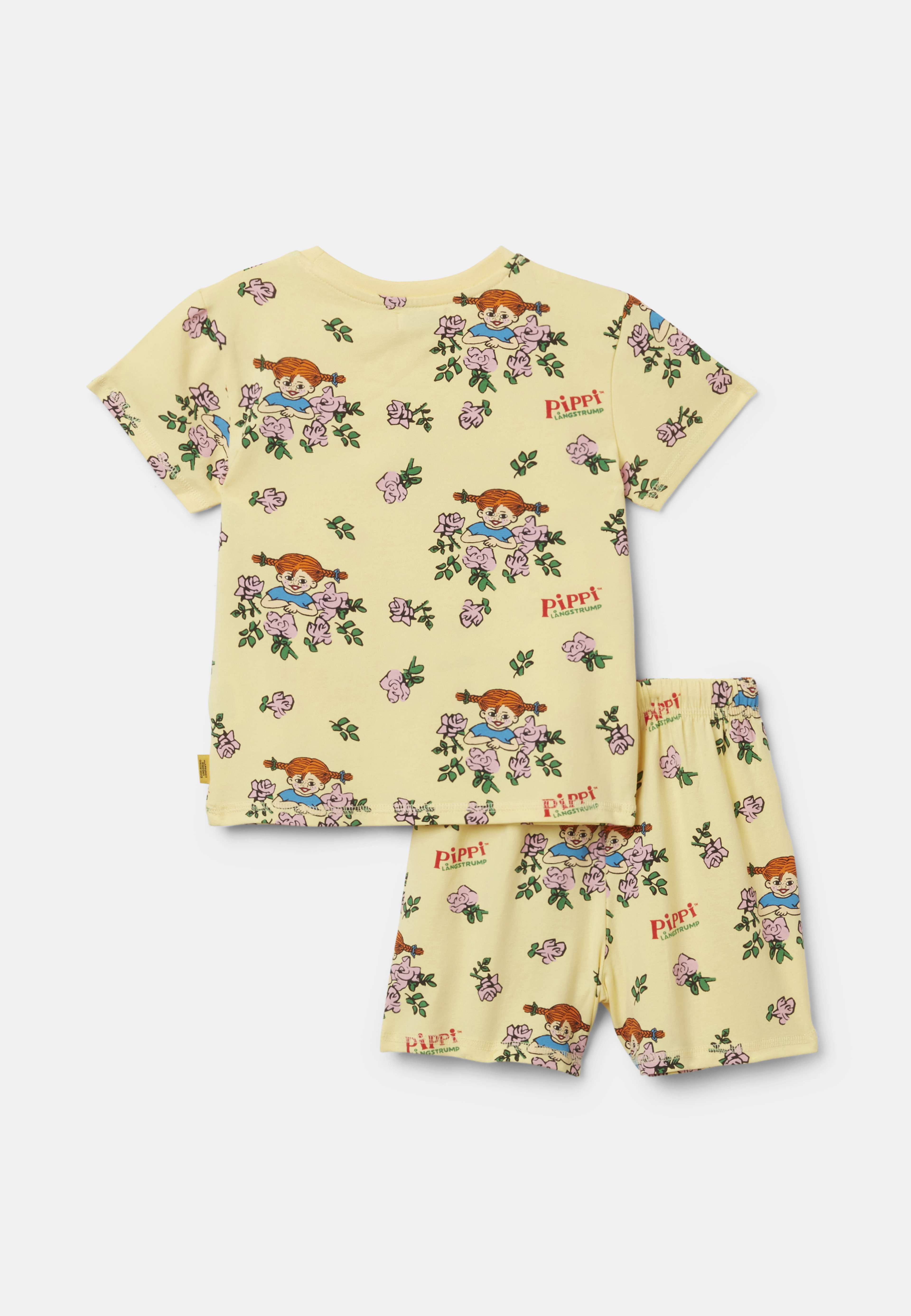 Kortärmad Pippi Långstrump-pyjamas SVEA